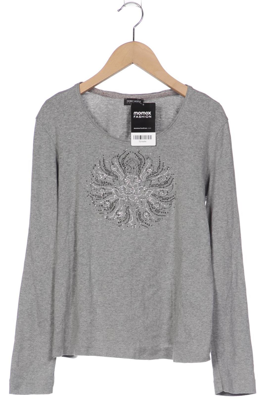 

Gerry Weber Damen Langarmshirt, grau, Gr. 42