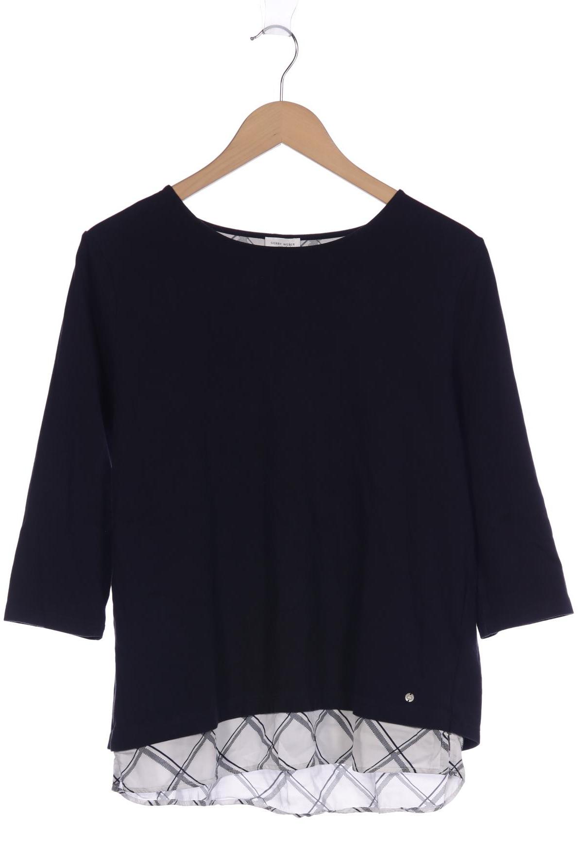 

Gerry Weber Damen Langarmshirt, marineblau, Gr. 42