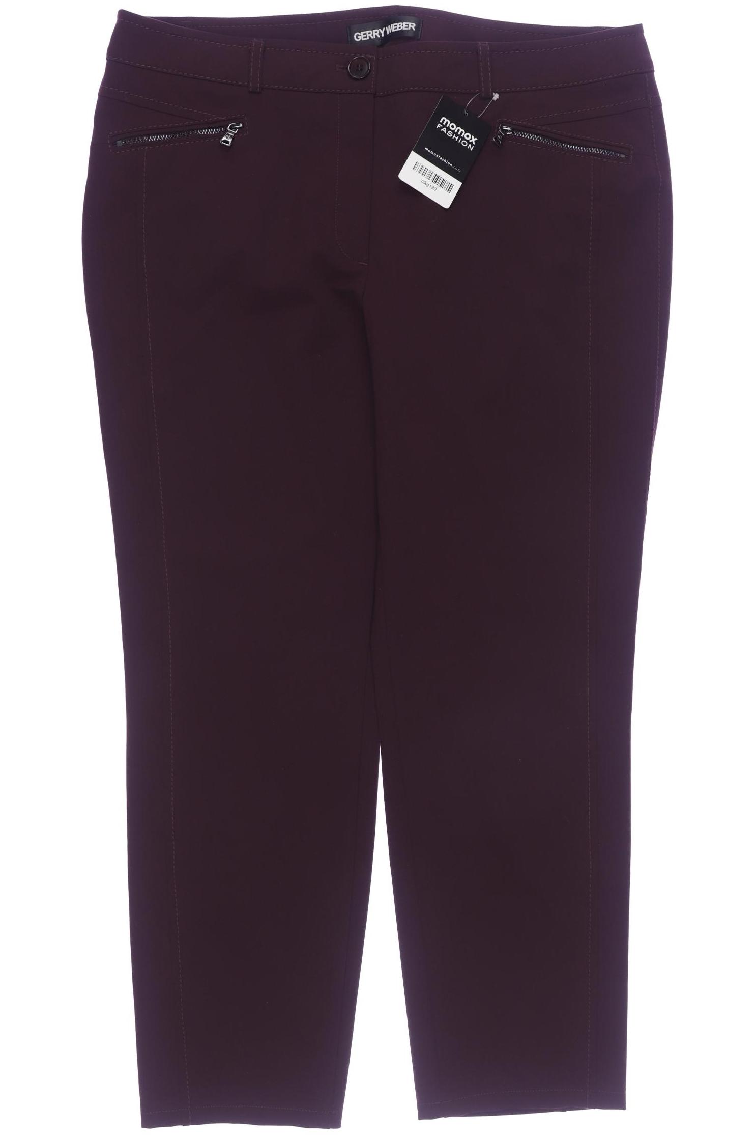 

Gerry Weber Damen Stoffhose, bordeaux, Gr. 44