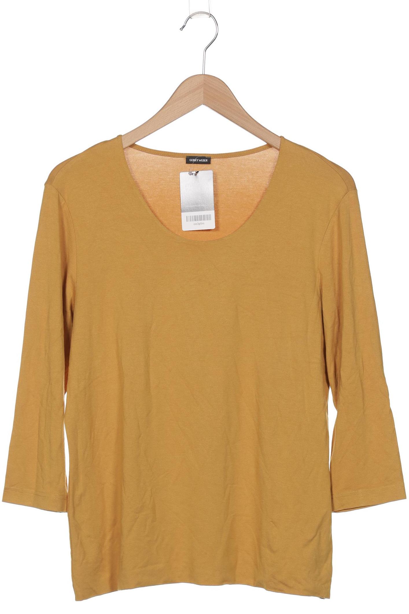 

Gerry Weber Damen Langarmshirt, gelb, Gr. 44