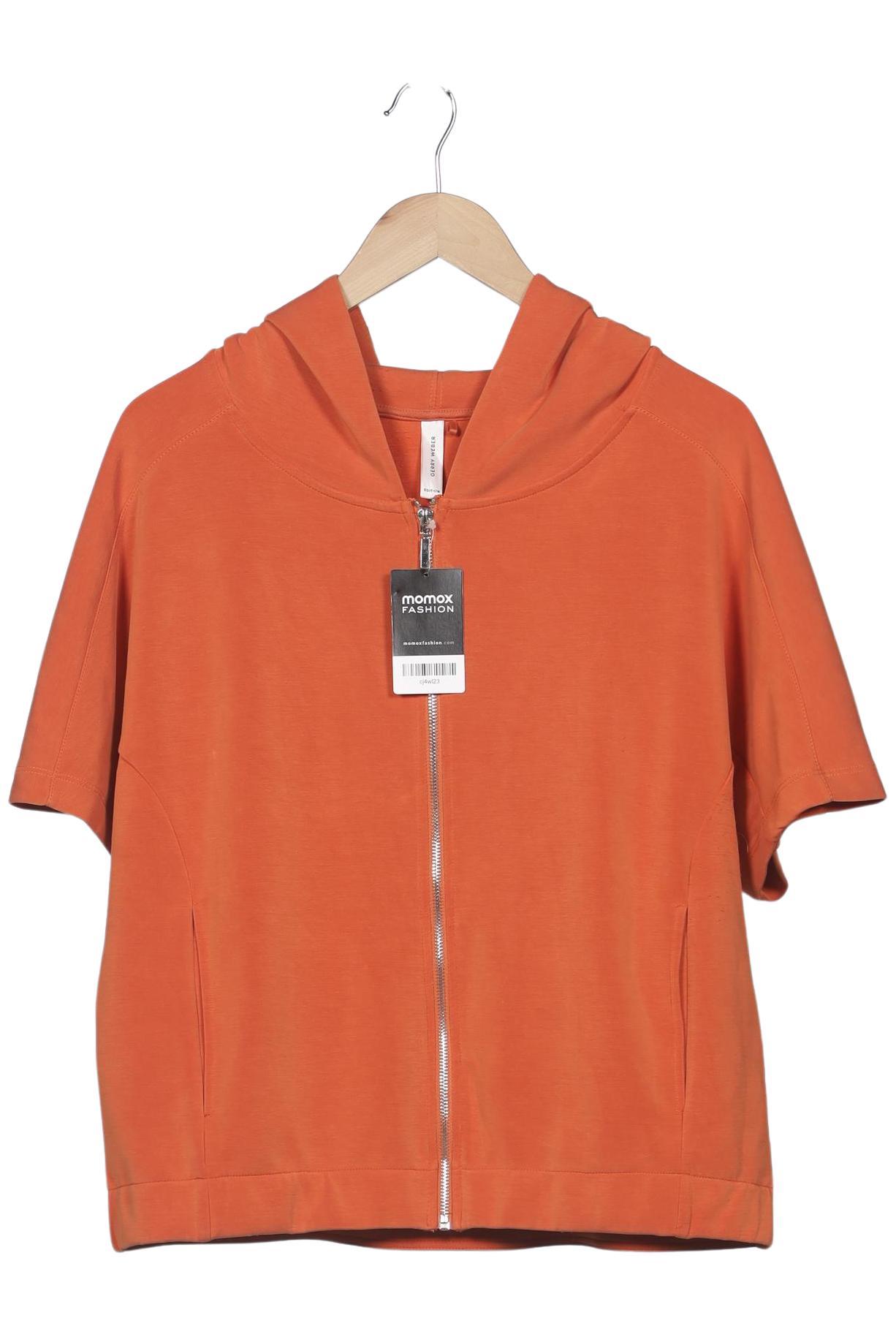 

Gerry Weber Damen Kapuzenpullover, orange, Gr. 44