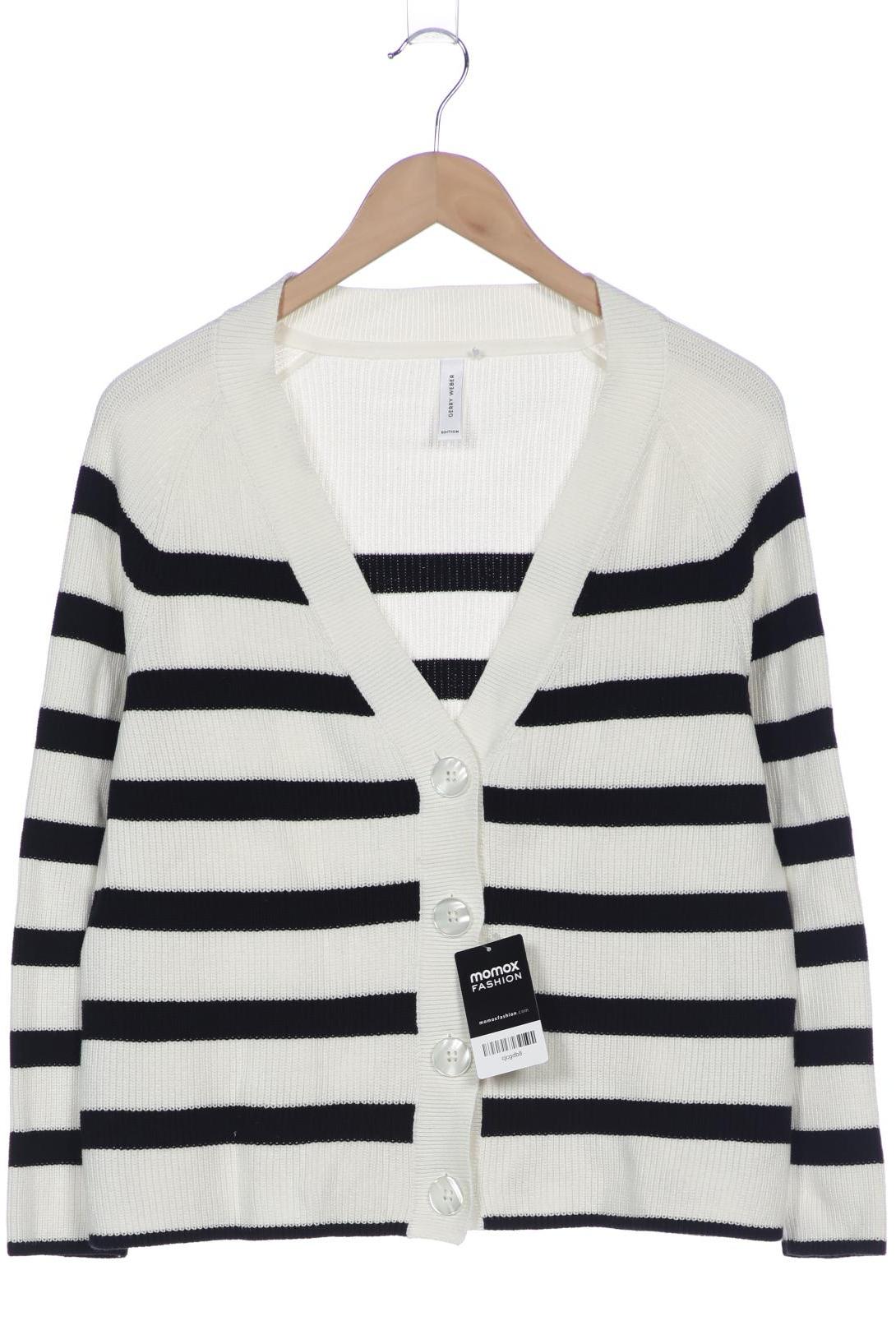 

Gerry Weber Damen Strickjacke, weiß, Gr. 38