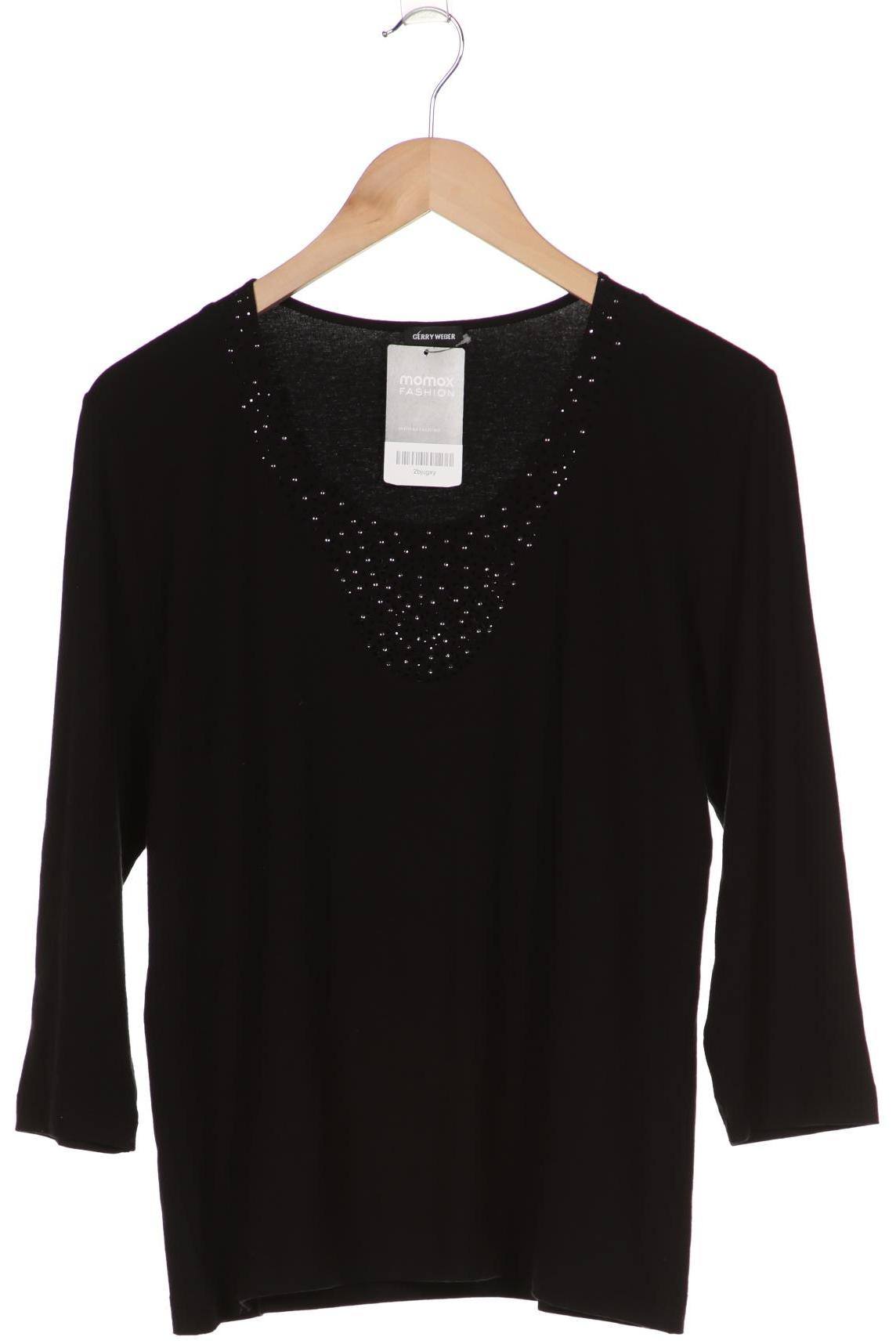 

Gerry Weber Damen Langarmshirt, schwarz, Gr. 42