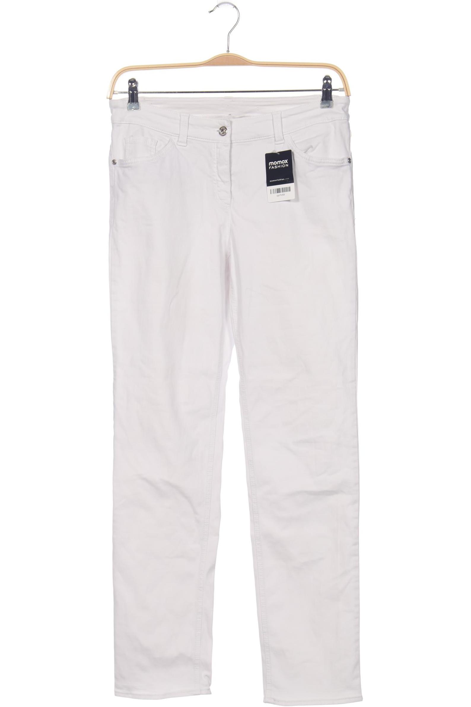 

Gerry Weber Damen Jeans, weiß, Gr. 30