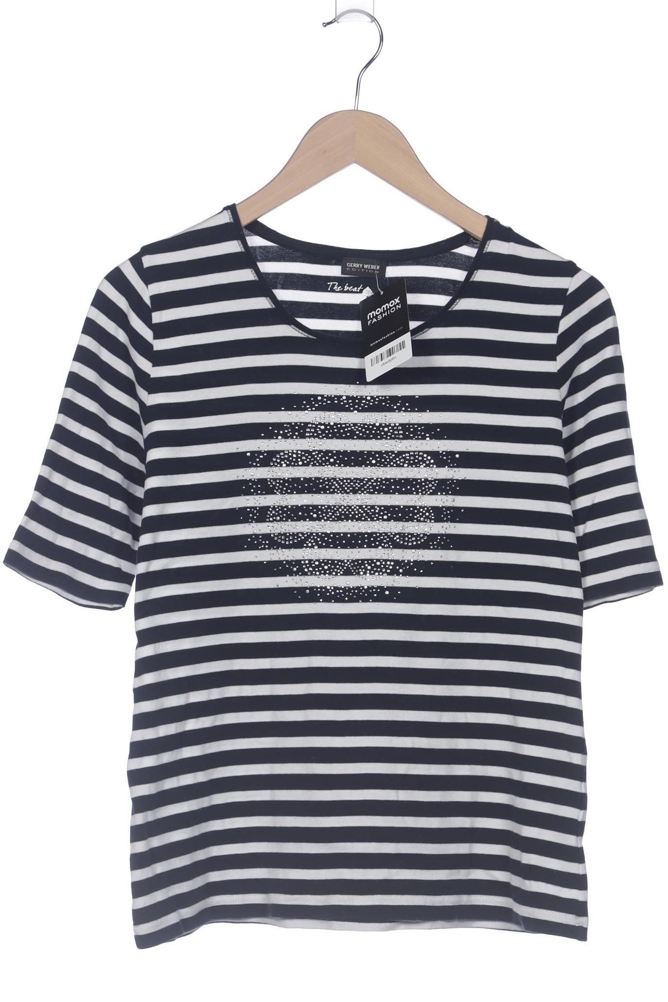 

Gerry Weber Damen T-Shirt, marineblau, Gr. 42