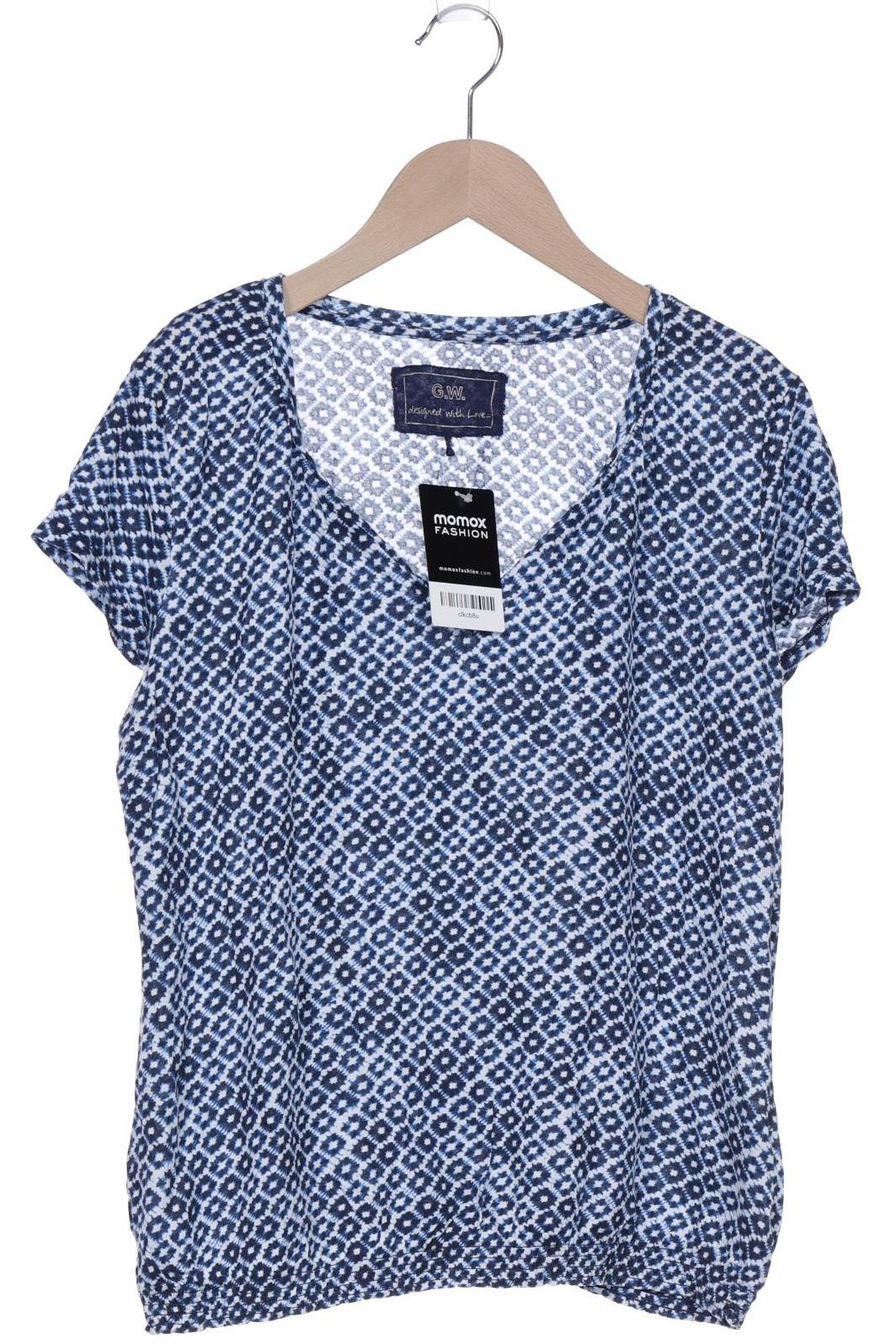 

Gerry Weber Damen T-Shirt, blau, Gr. 38