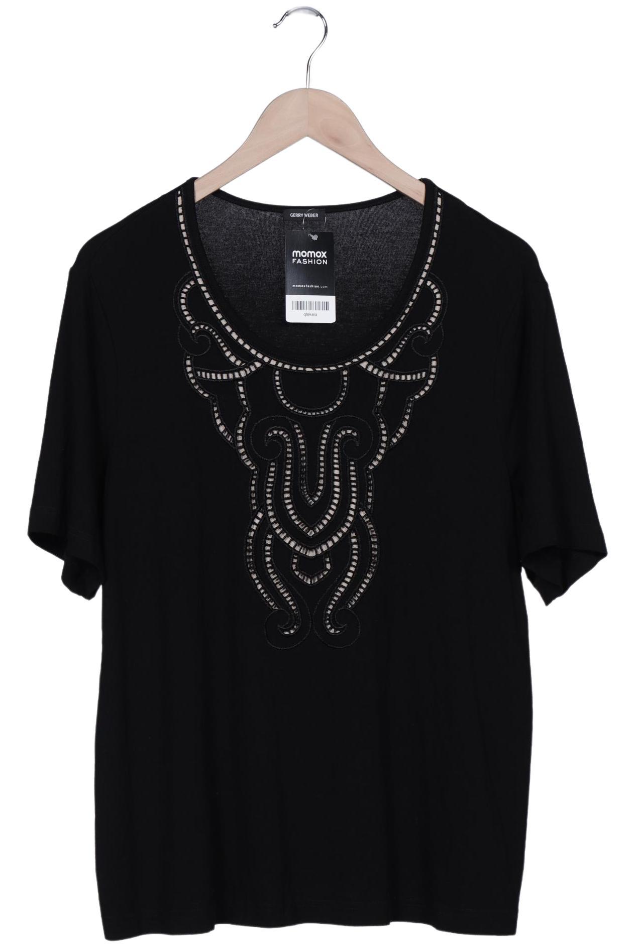 

Gerry Weber Damen T-Shirt, schwarz, Gr. 48