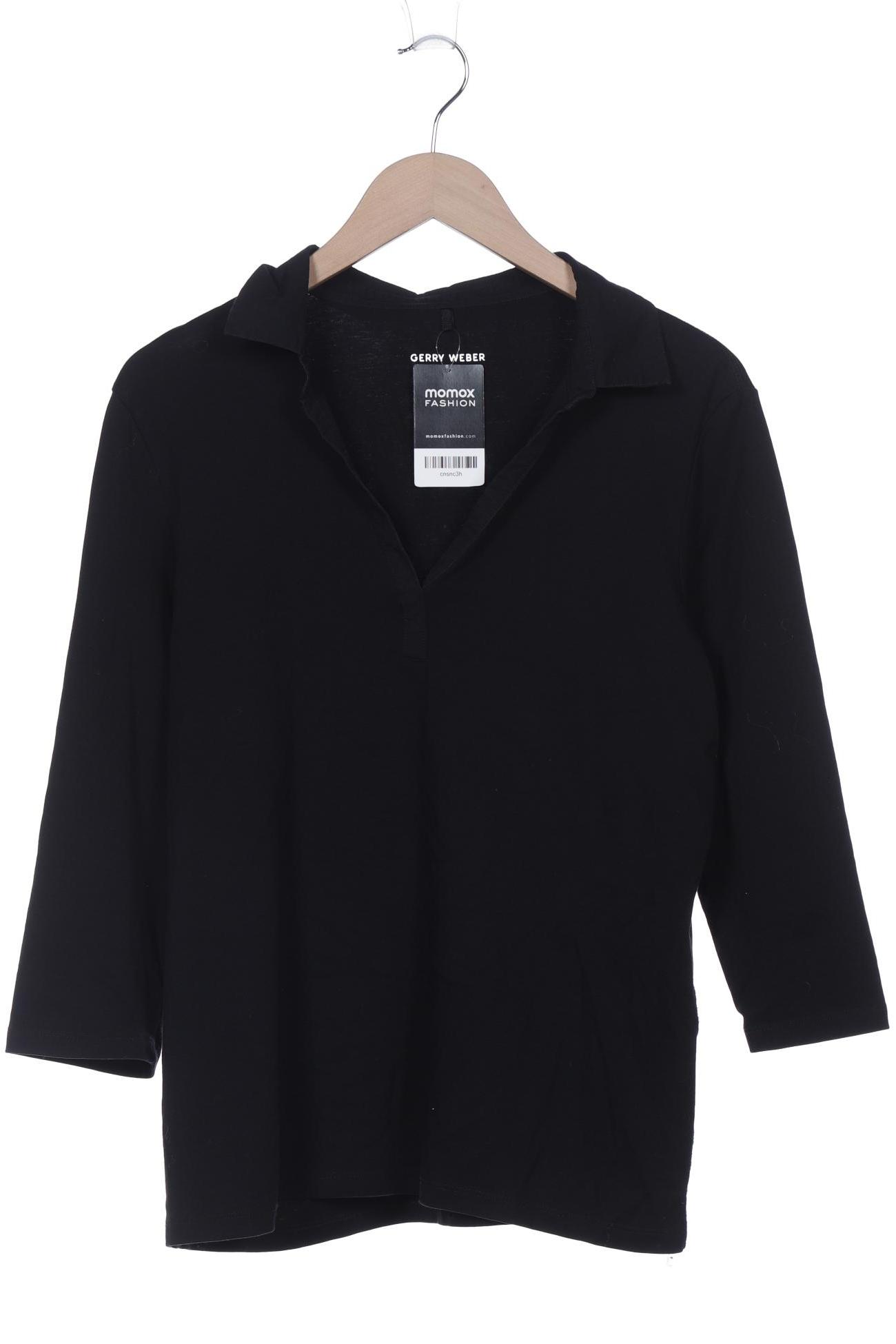 

Gerry Weber Damen Poloshirt, schwarz, Gr. 44