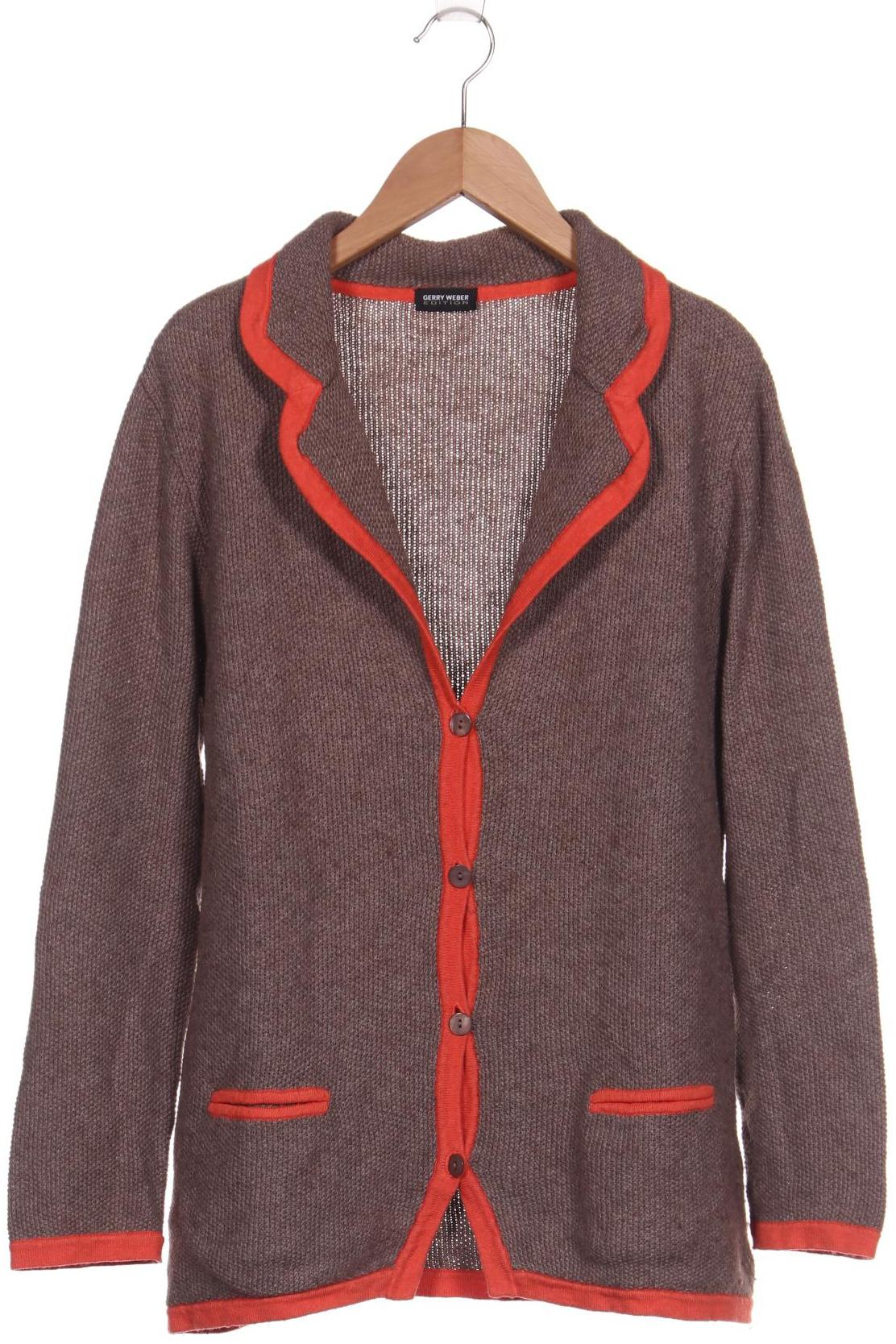 

Gerry Weber Damen Strickjacke, braun, Gr. 42