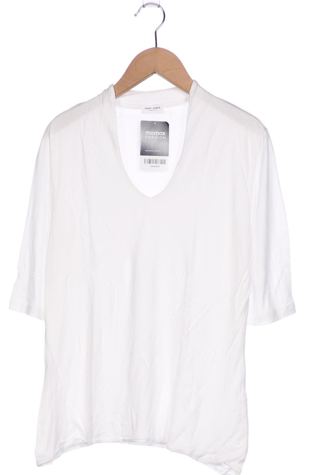 

Gerry Weber Damen T-Shirt, weiß, Gr. 38
