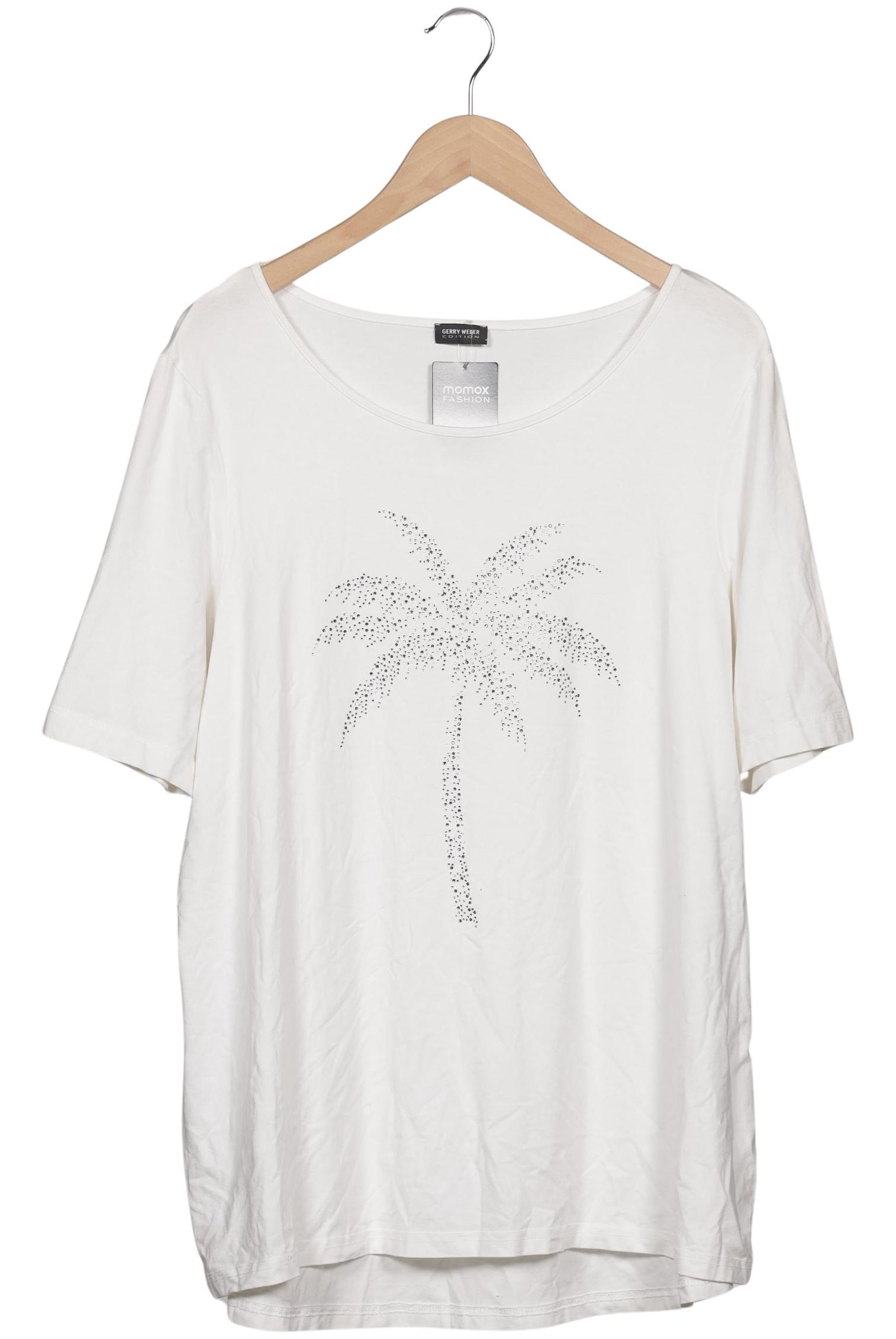 

Gerry Weber Damen T-Shirt, weiß, Gr. 48