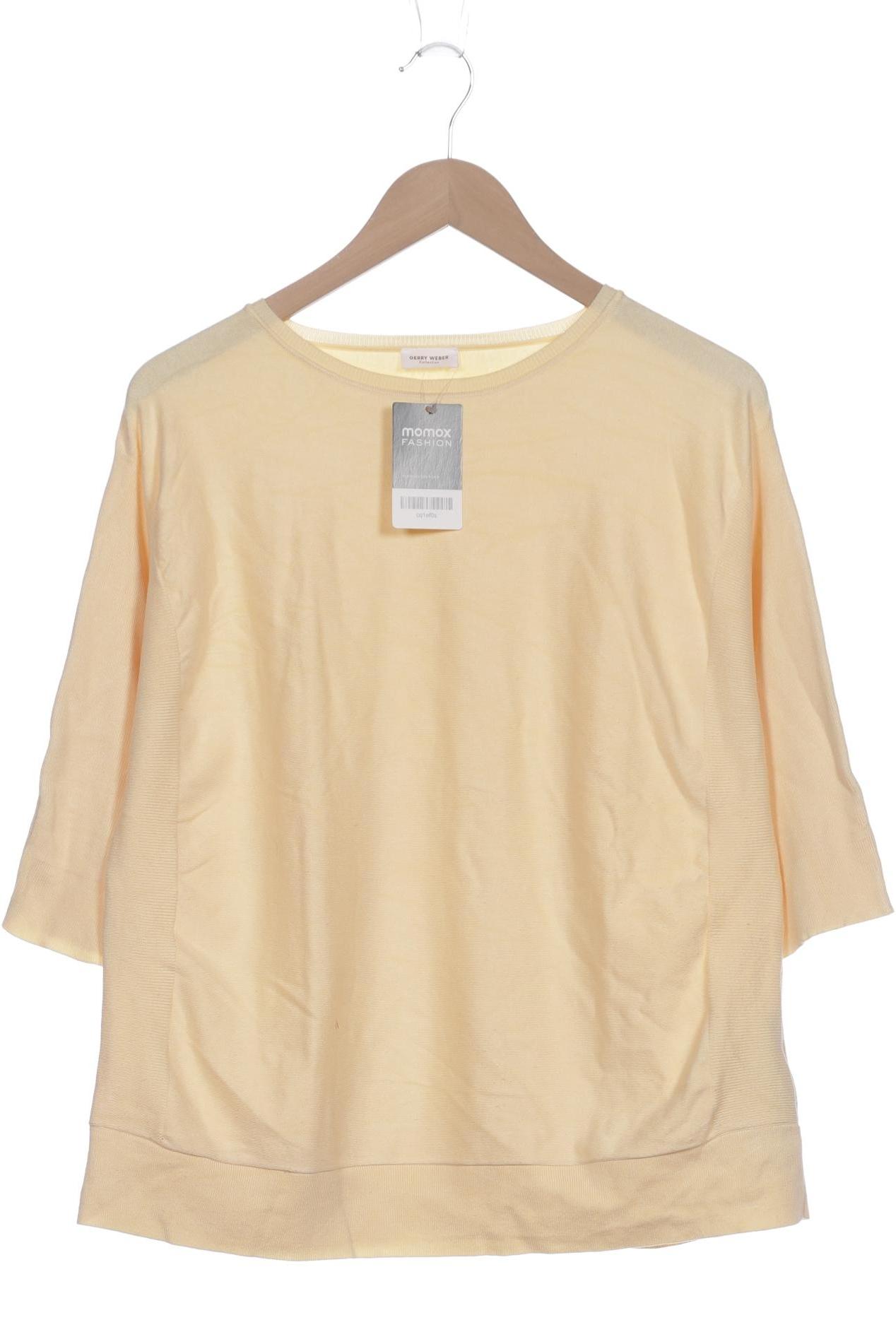 

Gerry Weber Damen Pullover, gelb, Gr. 42