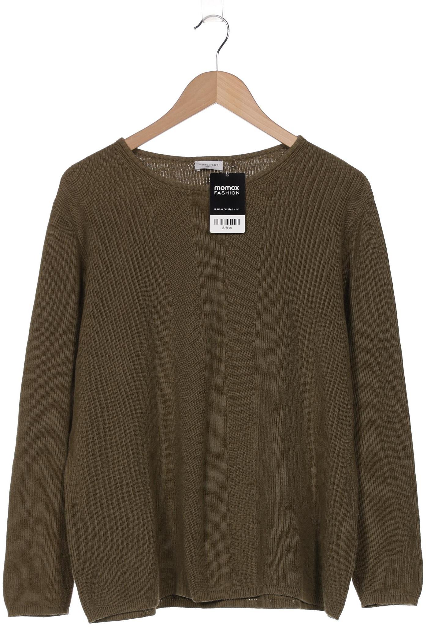 

Gerry Weber Damen Pullover, grün, Gr. 56