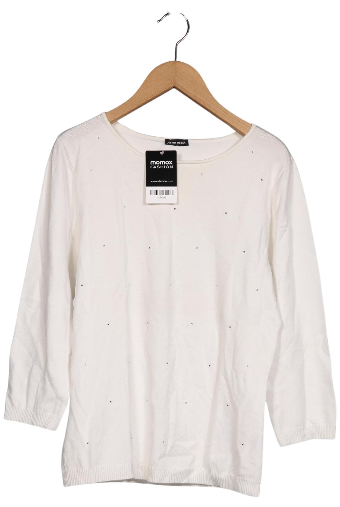 

Gerry Weber Damen Pullover, weiß, Gr. 38