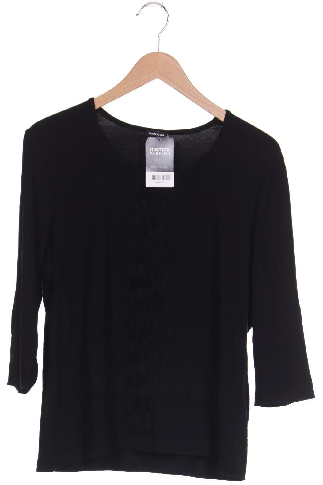 

Gerry Weber Damen Langarmshirt, schwarz, Gr. 46
