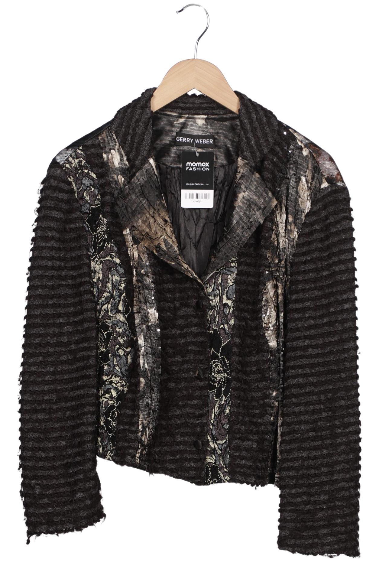 

Gerry Weber Damen Strickjacke, schwarz, Gr. 42