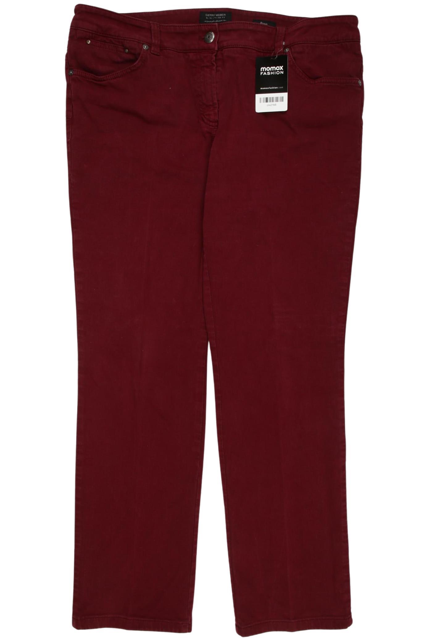 

Gerry Weber Damen Jeans, bordeaux, Gr. 44