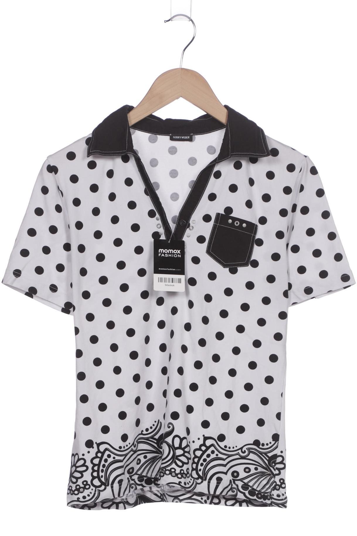 

Gerry Weber Damen Poloshirt, weiß, Gr. 38