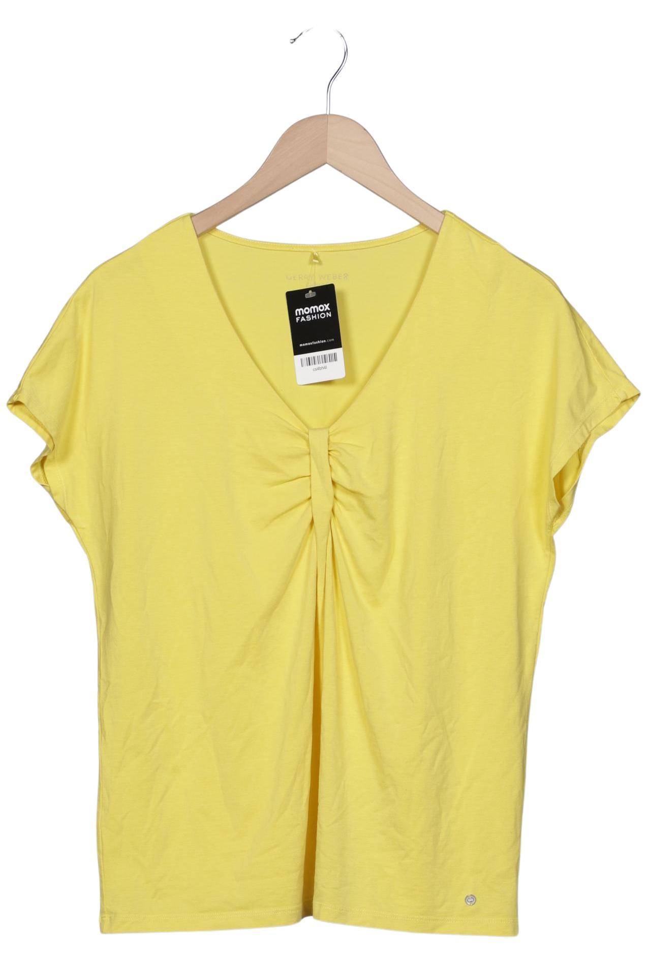 

Gerry Weber Damen T-Shirt, gelb, Gr. 44