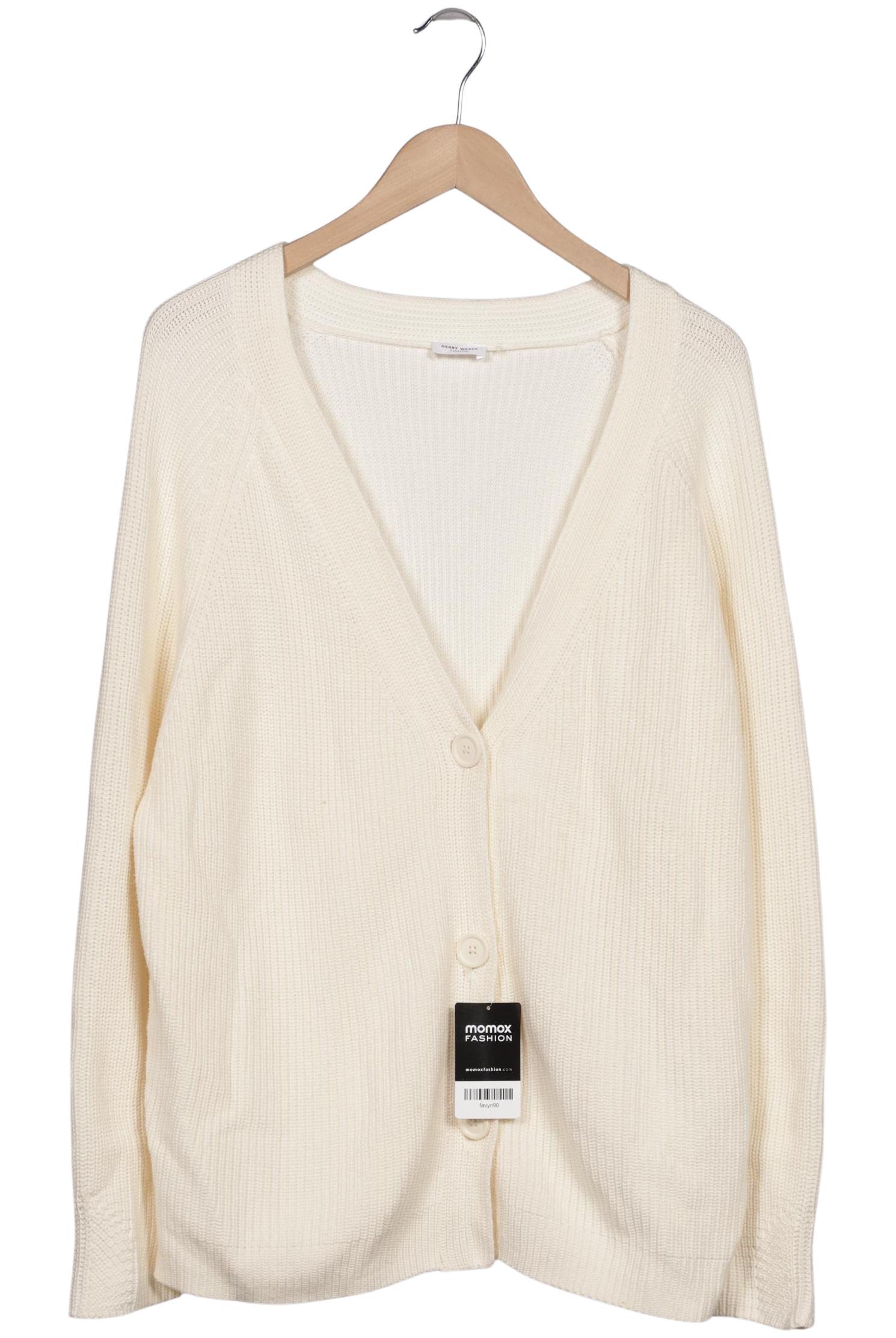 

Gerry Weber Damen Strickjacke, cremeweiß, Gr. 44