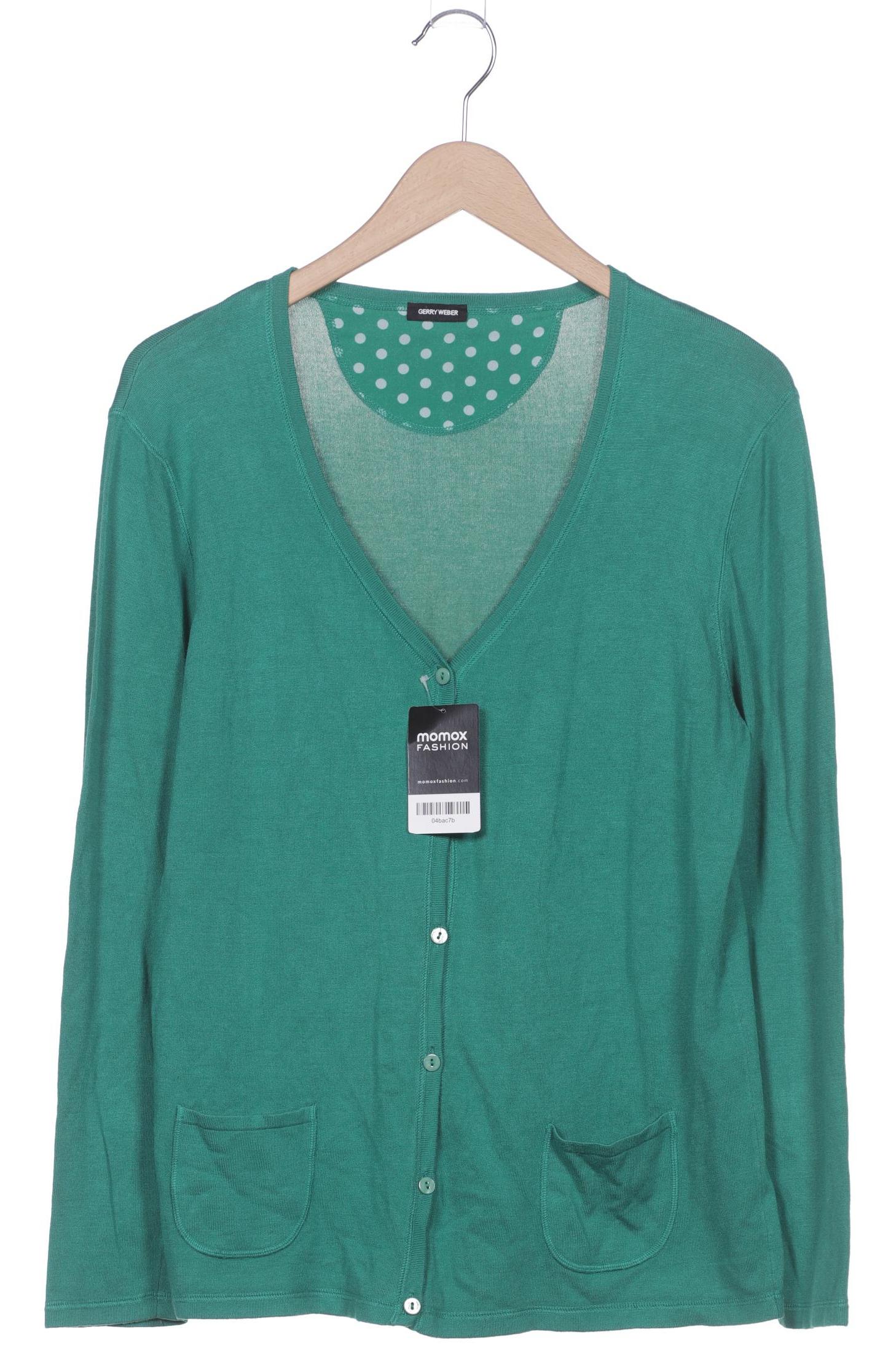 

Gerry Weber Damen Strickjacke, grün, Gr. 42