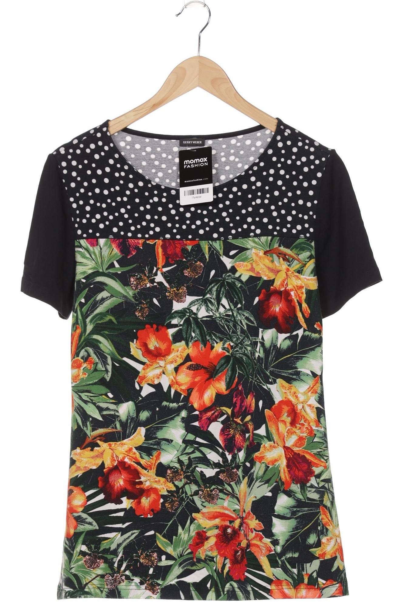 

Gerry Weber Damen T-Shirt, mehrfarbig, Gr. 38