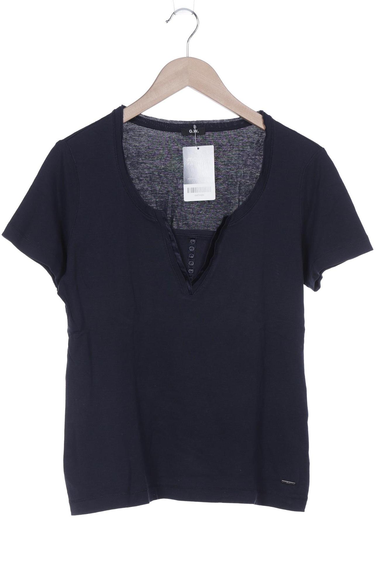 

Gerry Weber Damen T-Shirt, marineblau, Gr. 40