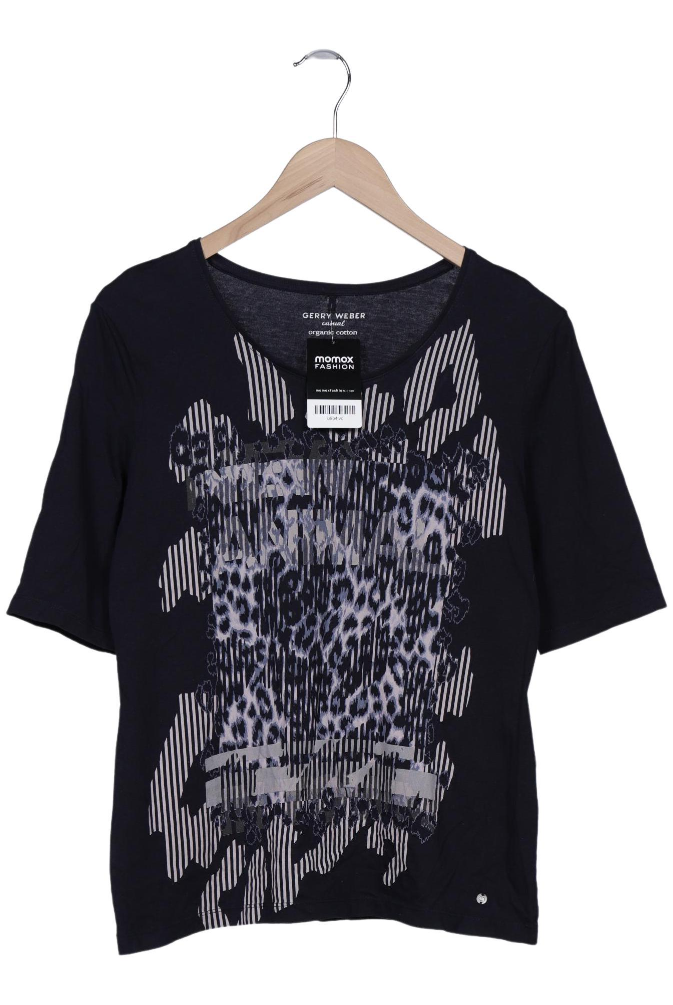 

Gerry Weber Damen T-Shirt, marineblau, Gr. 42