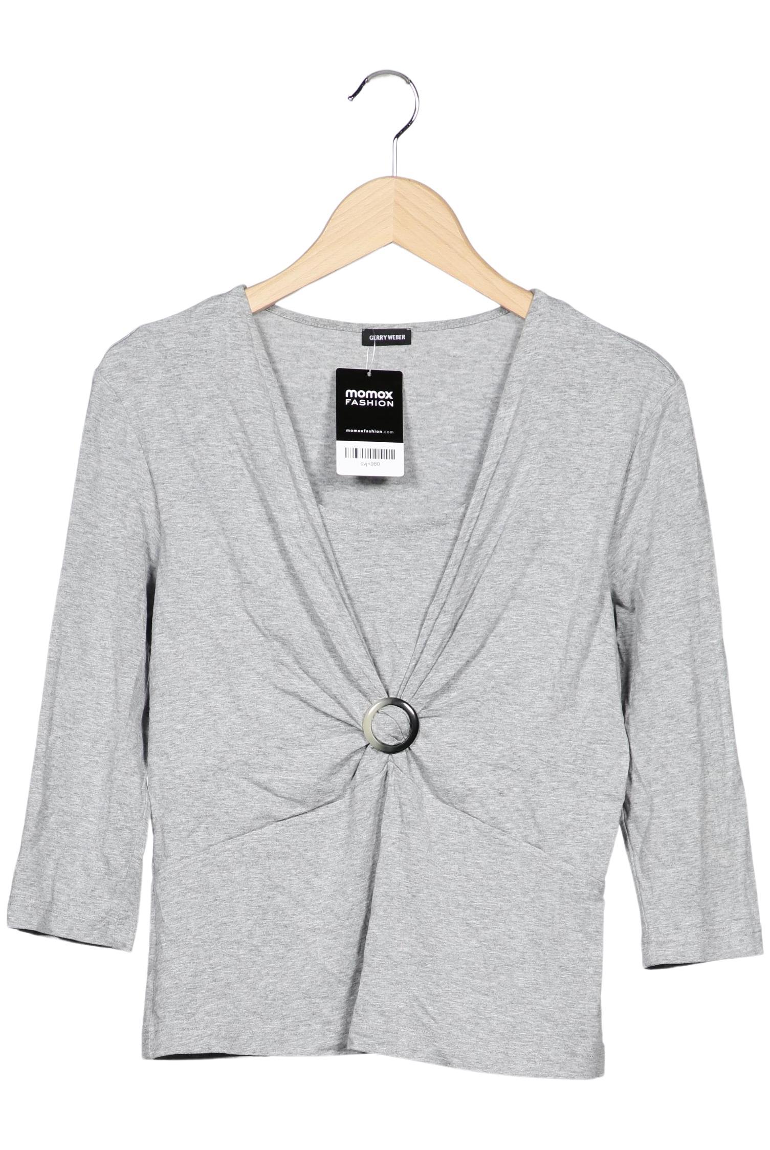 

Gerry Weber Damen Langarmshirt, grau, Gr. 36
