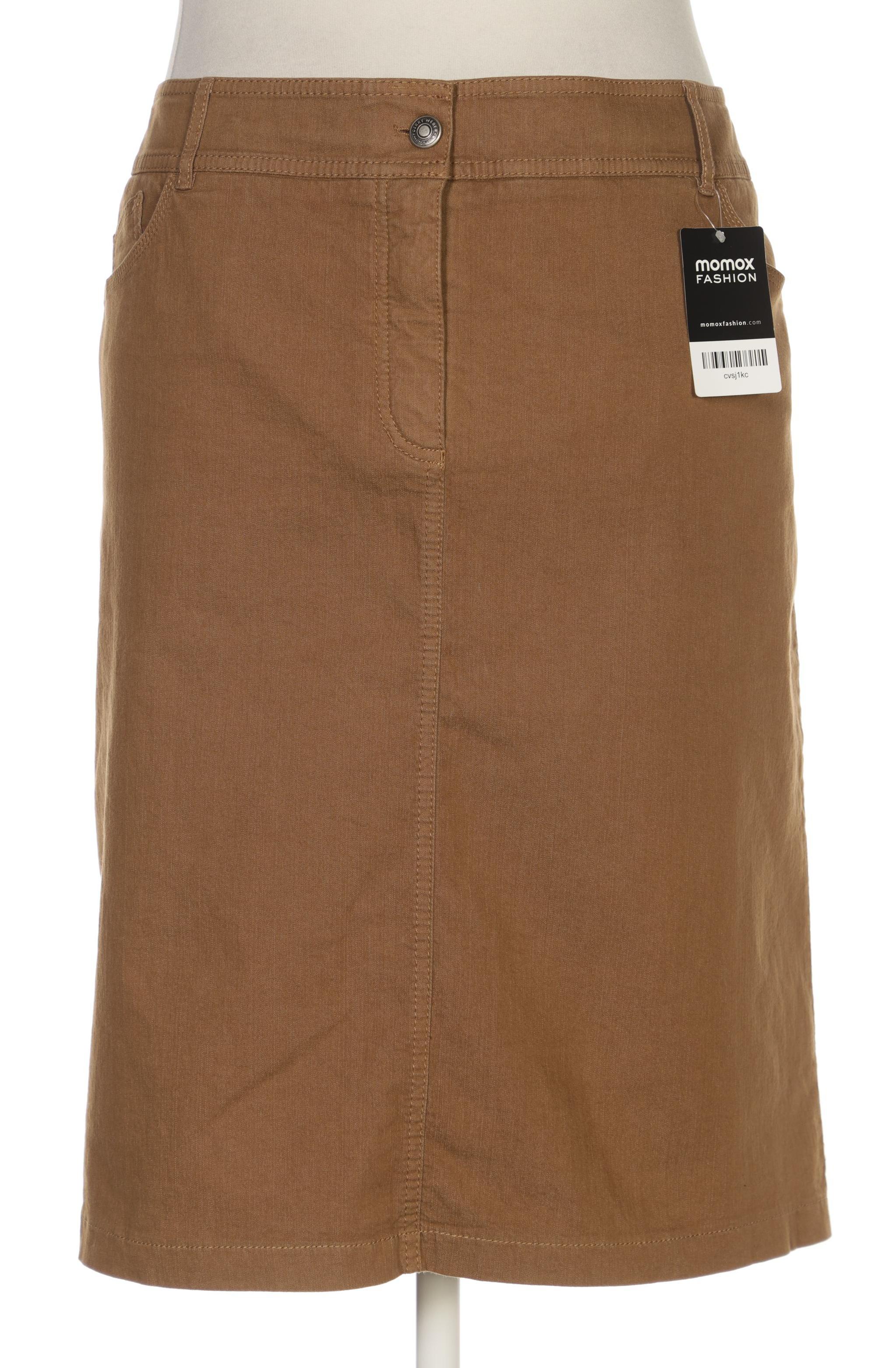 

Gerry Weber Damen Rock, braun, Gr. 48