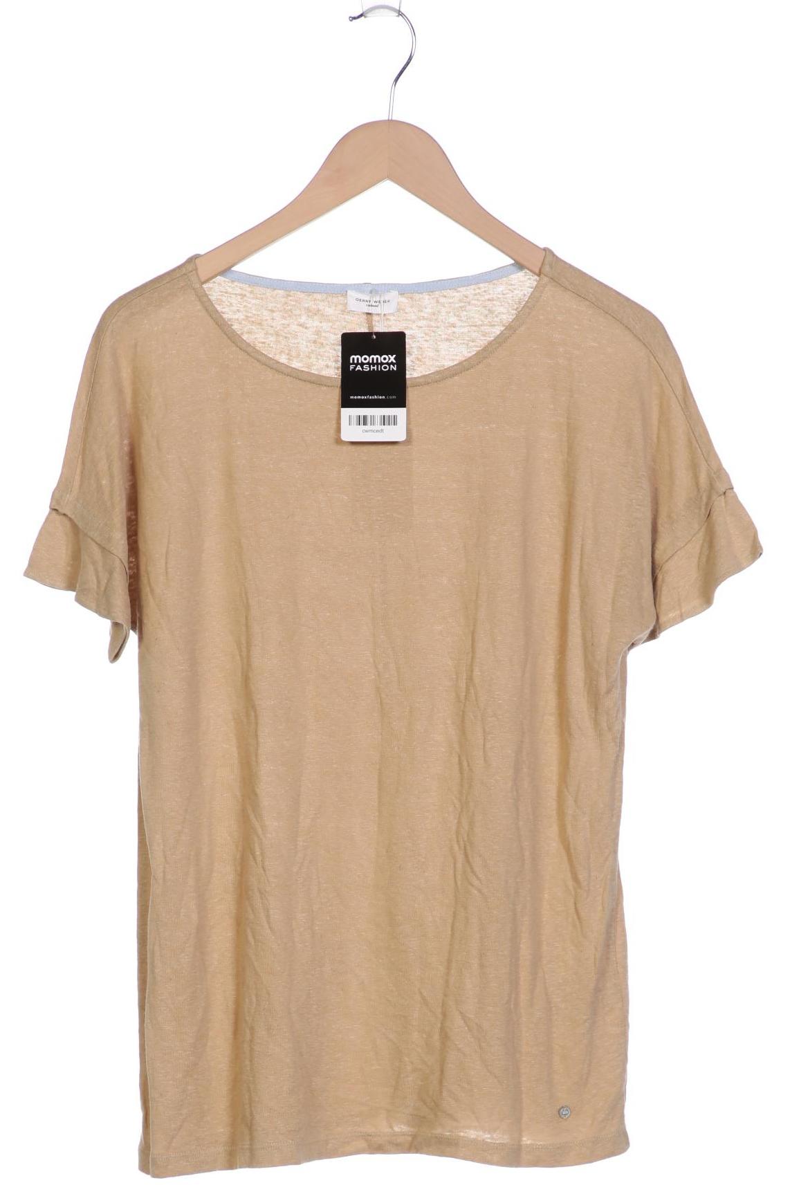 

Gerry Weber Damen T-Shirt, beige, Gr. 38