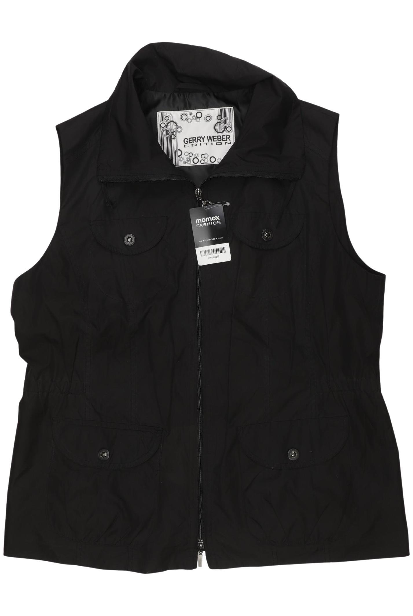 

Gerry Weber Damen Weste, schwarz, Gr. 44