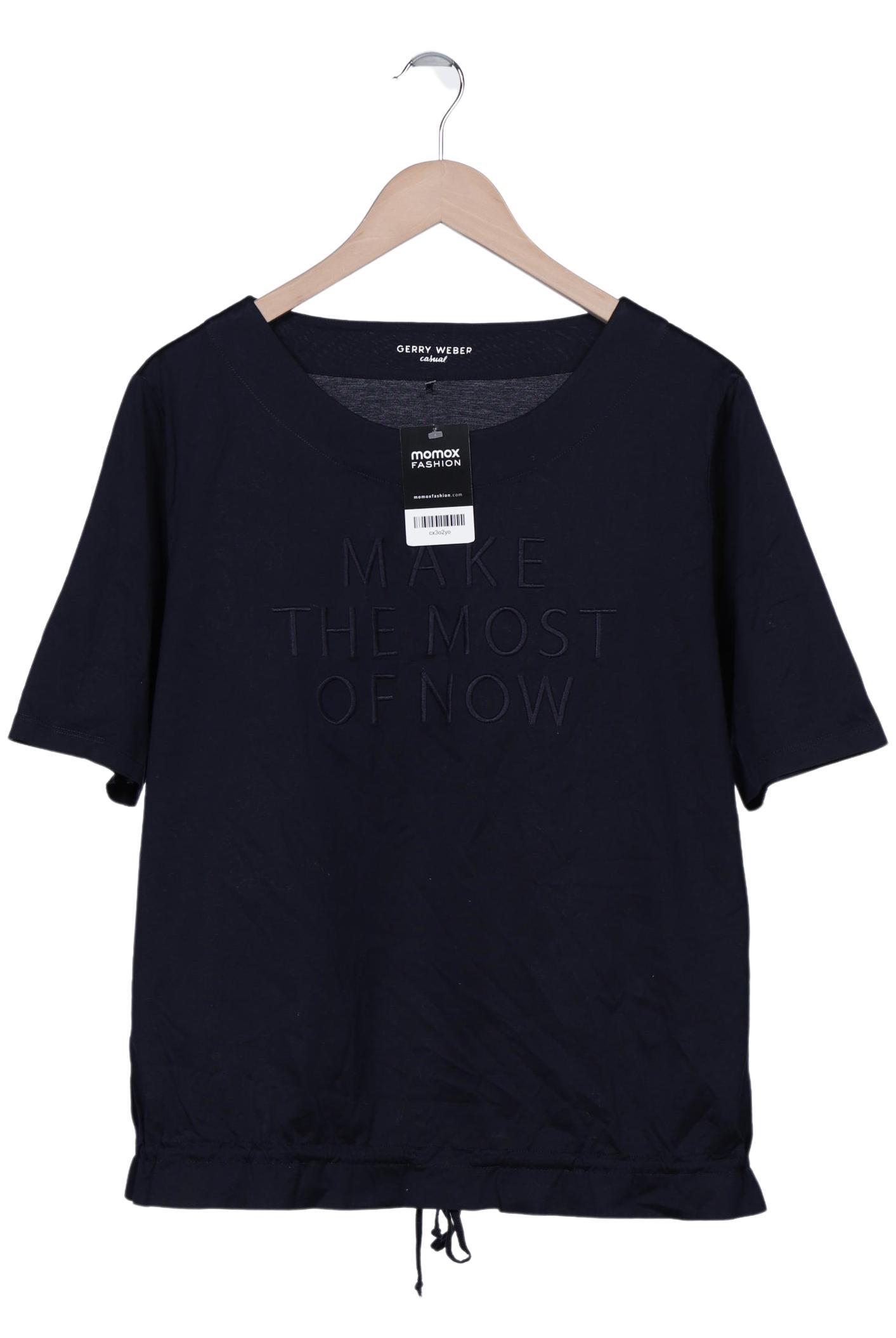 

Gerry Weber Damen T-Shirt, marineblau, Gr. 46