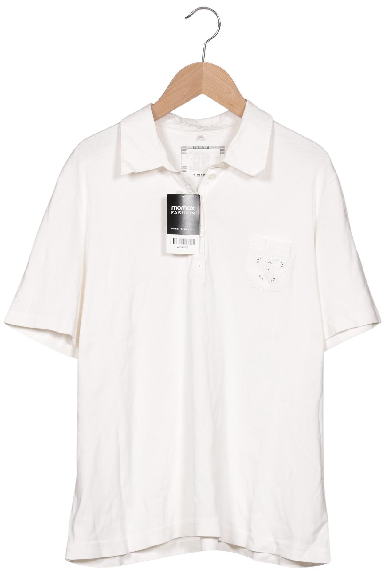 

Gerry Weber Damen Poloshirt, weiß, Gr. 44