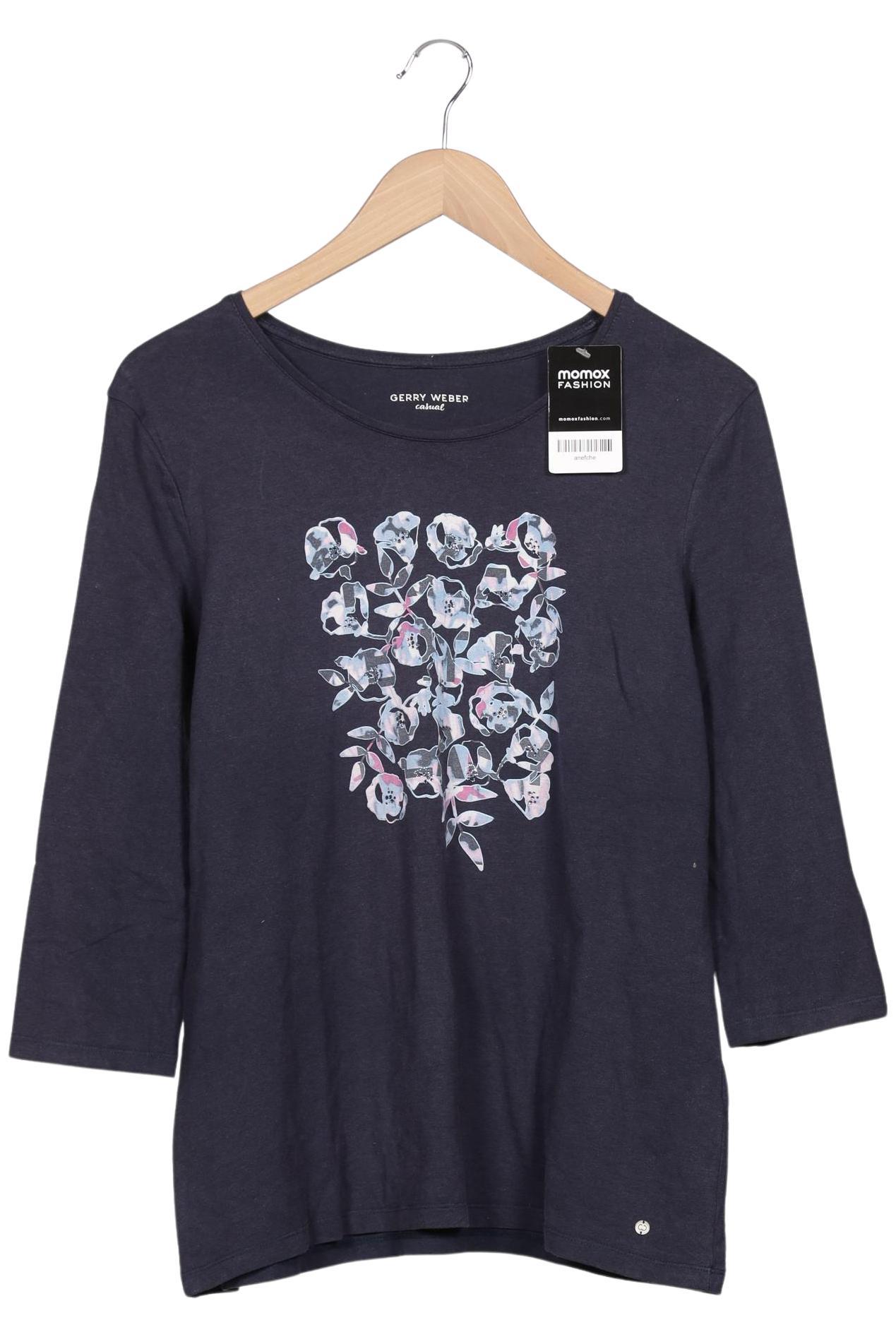 

Gerry Weber Damen Langarmshirt, marineblau, Gr. 44