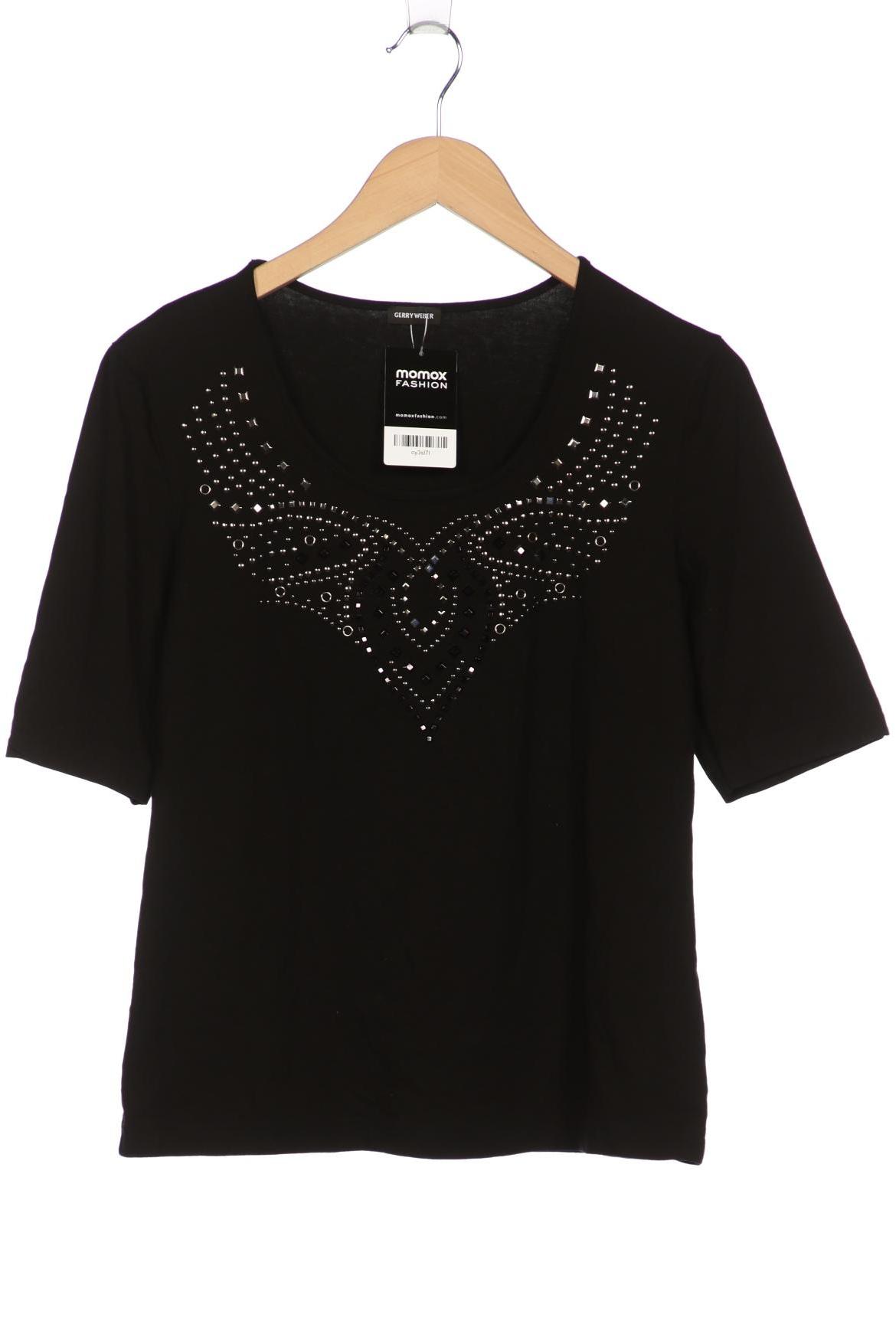 

Gerry Weber Damen T-Shirt, schwarz, Gr. 38