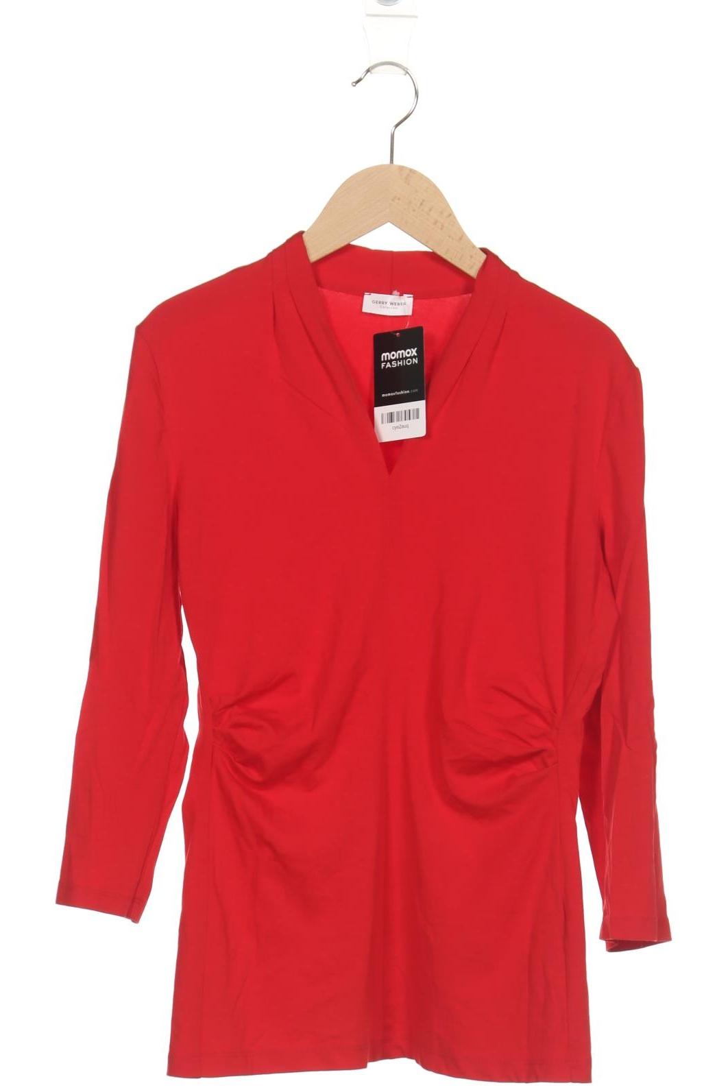 

Gerry Weber Damen Langarmshirt, rot, Gr. 38