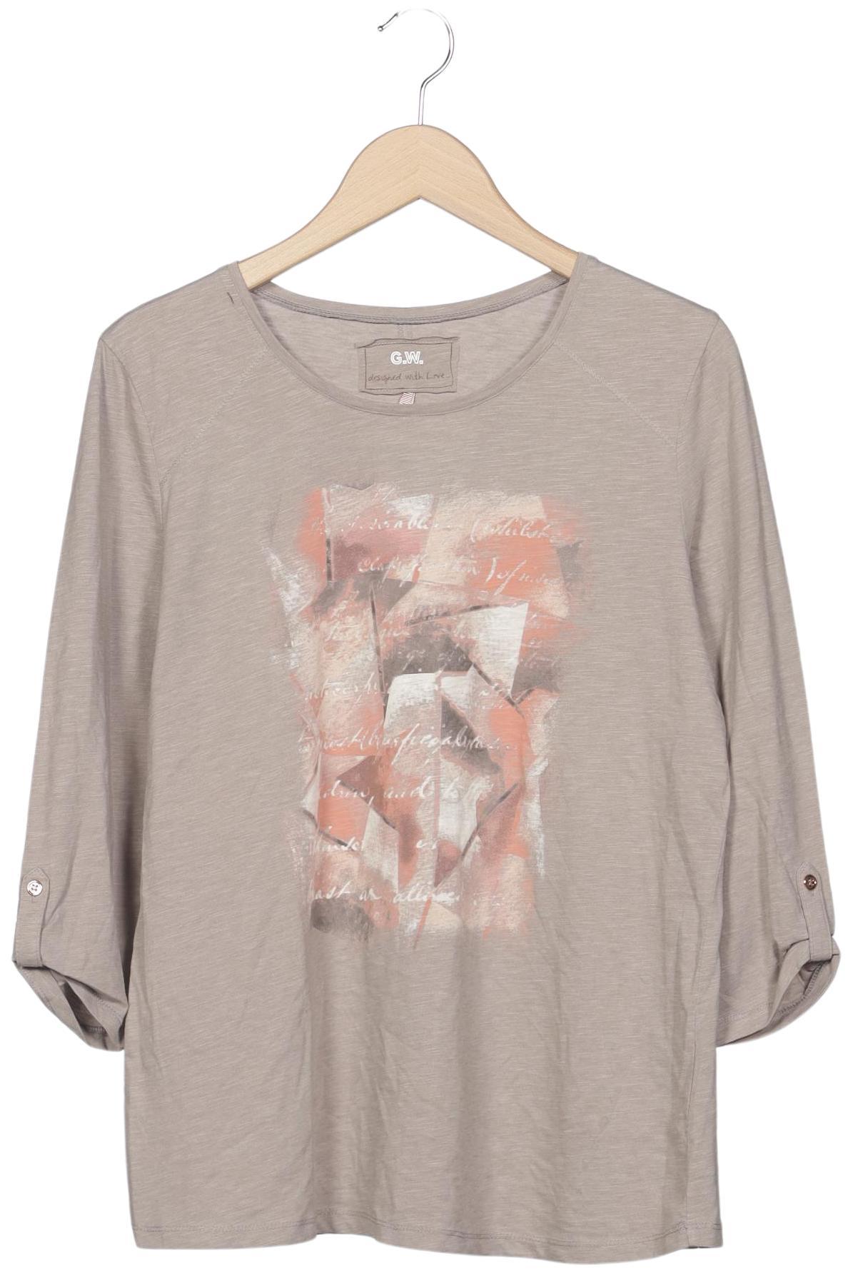 

Gerry Weber Damen Langarmshirt, grau, Gr. 42