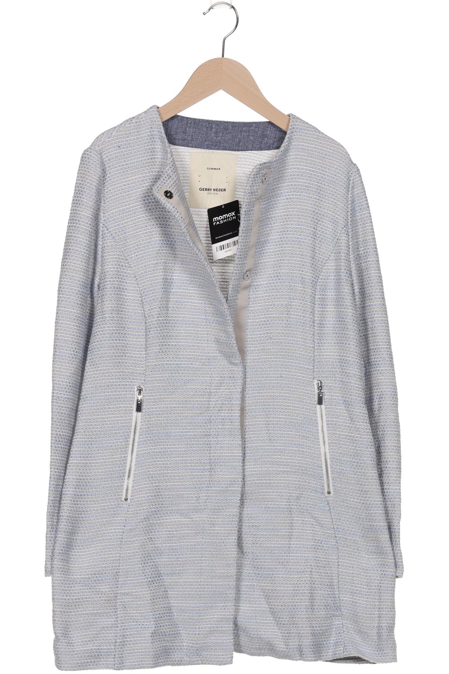 

Gerry Weber Damen Mantel, blau, Gr. 38