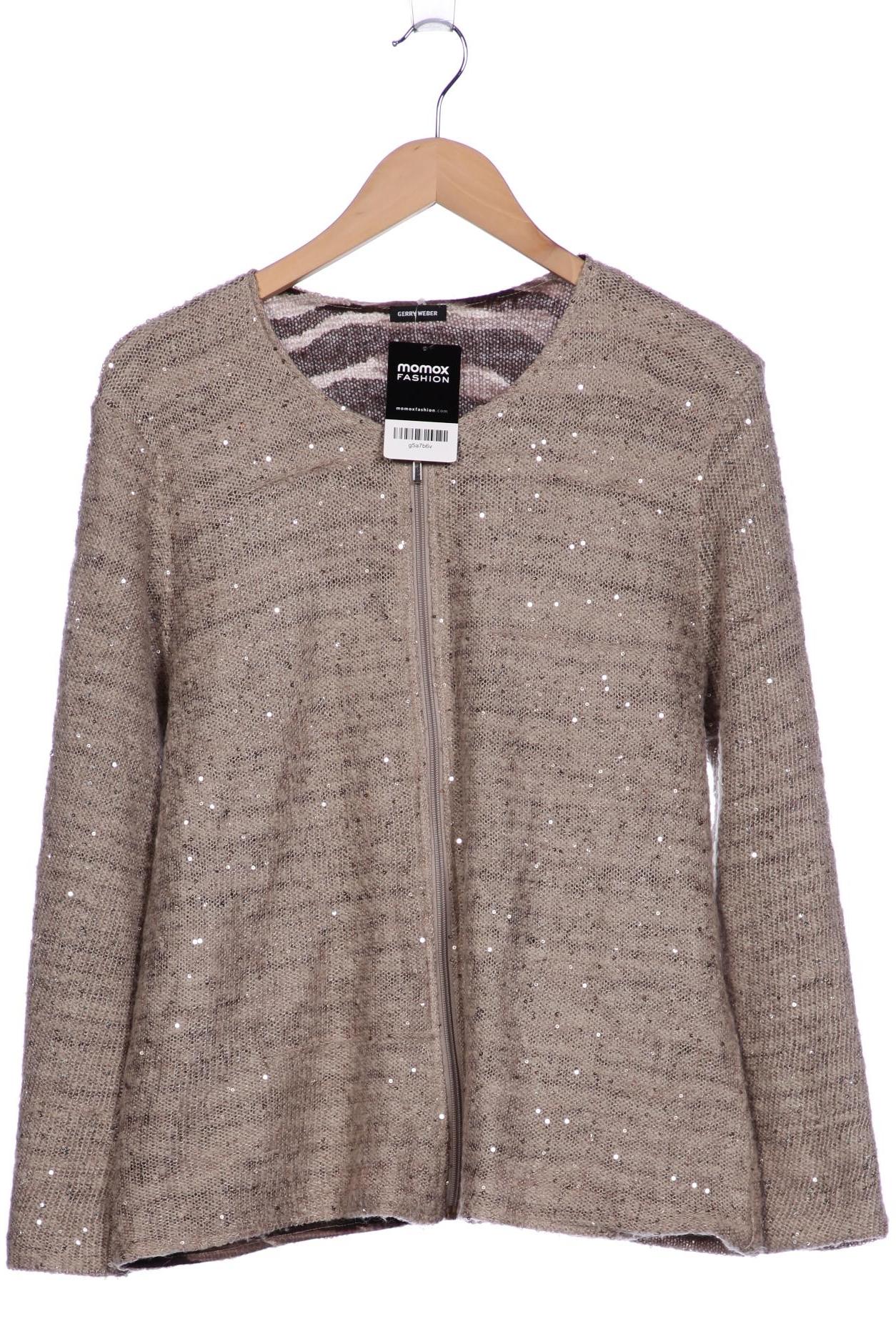 

Gerry Weber Damen Strickjacke, beige, Gr. 44