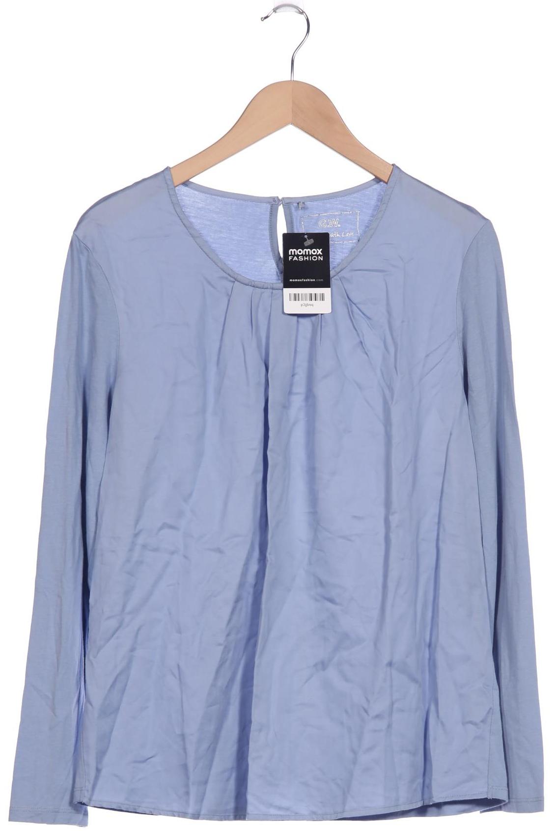 

Gerry Weber Damen Langarmshirt, blau, Gr. 42