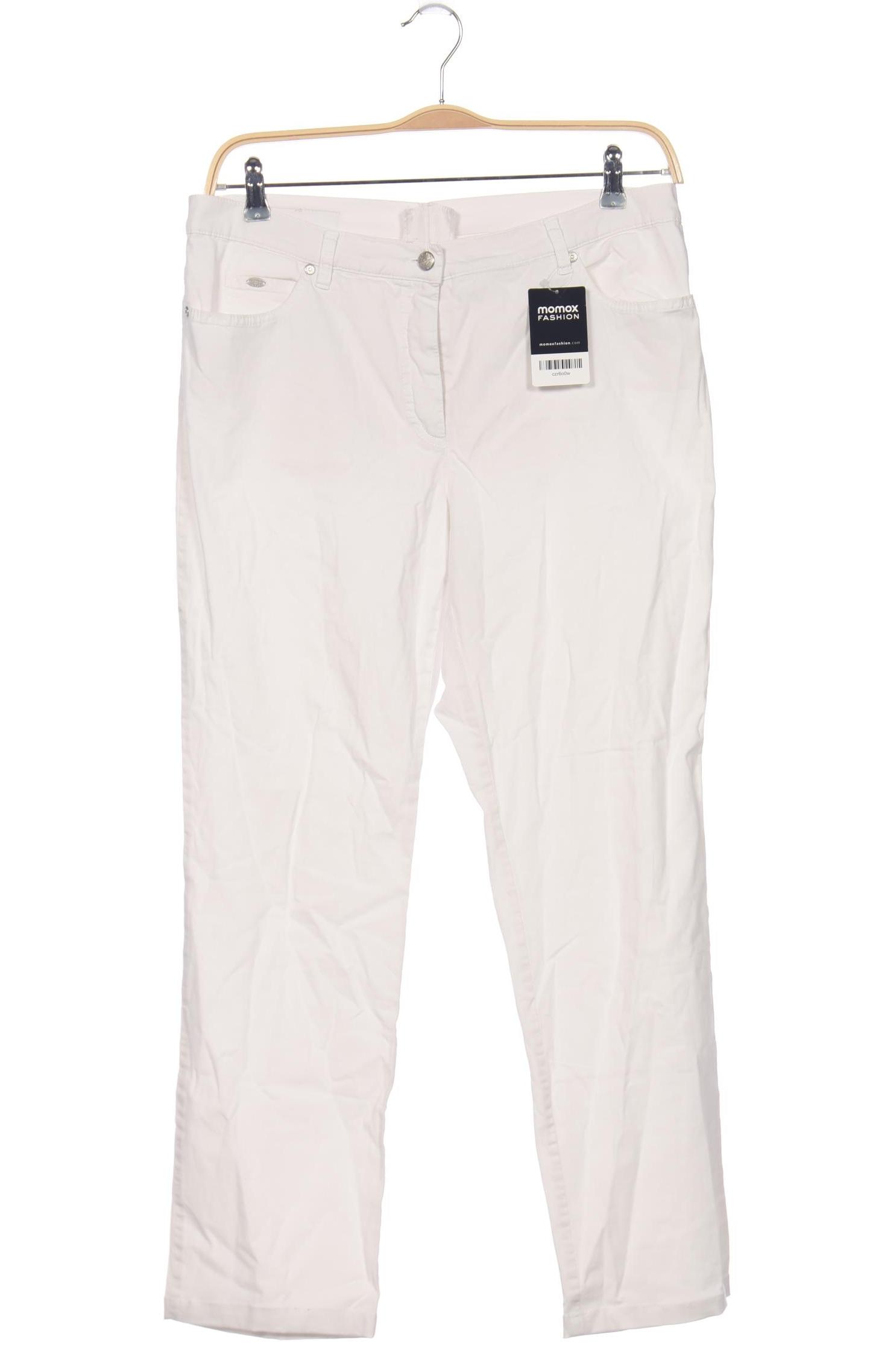 

Gerry Weber Damen Stoffhose, weiß, Gr. 46
