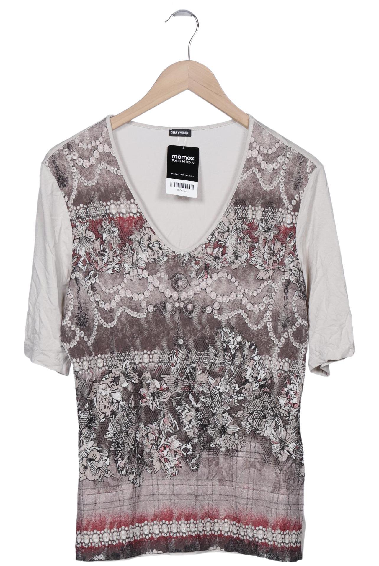

Gerry Weber Damen T-Shirt, beige, Gr. 40