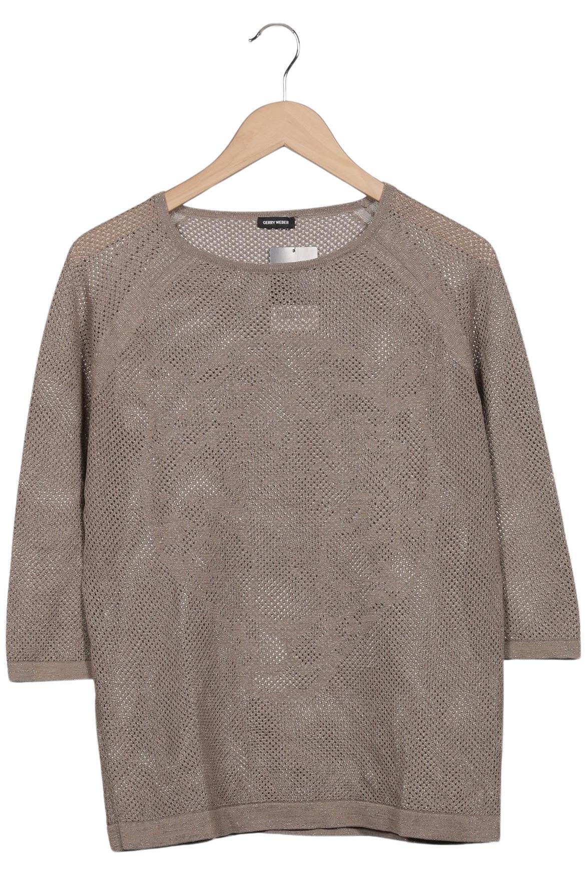 

Gerry Weber Damen Pullover, beige, Gr. 42