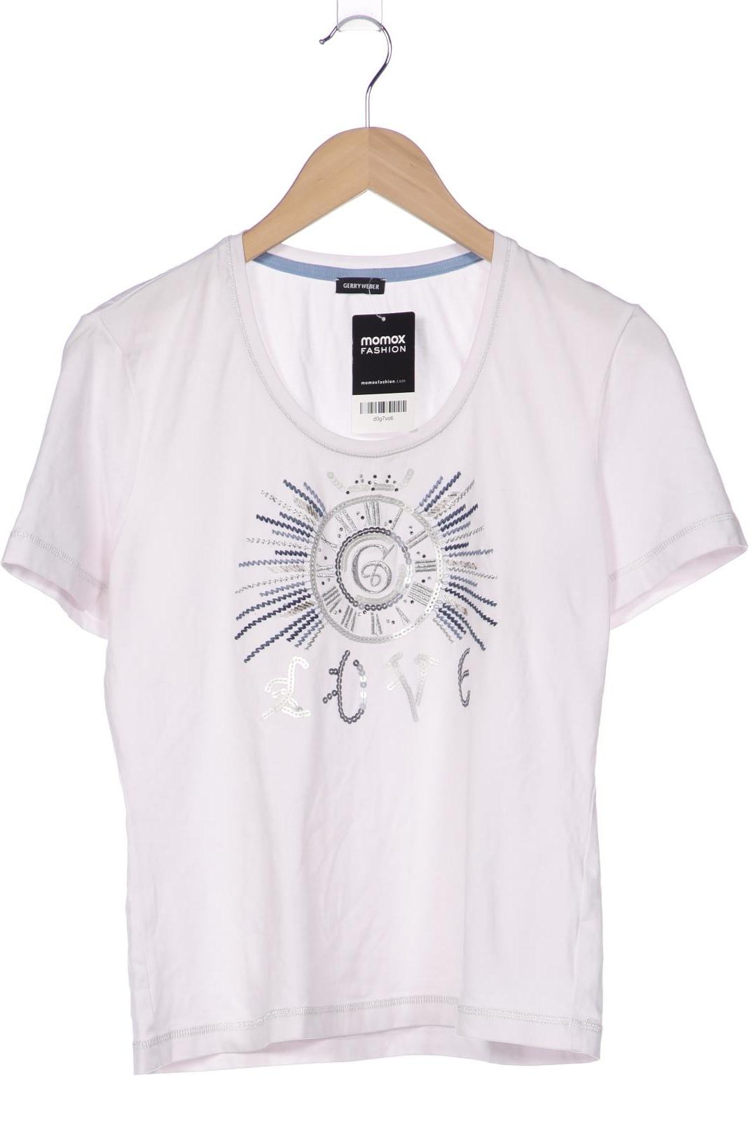 

Gerry Weber Damen T-Shirt, weiß, Gr. 42