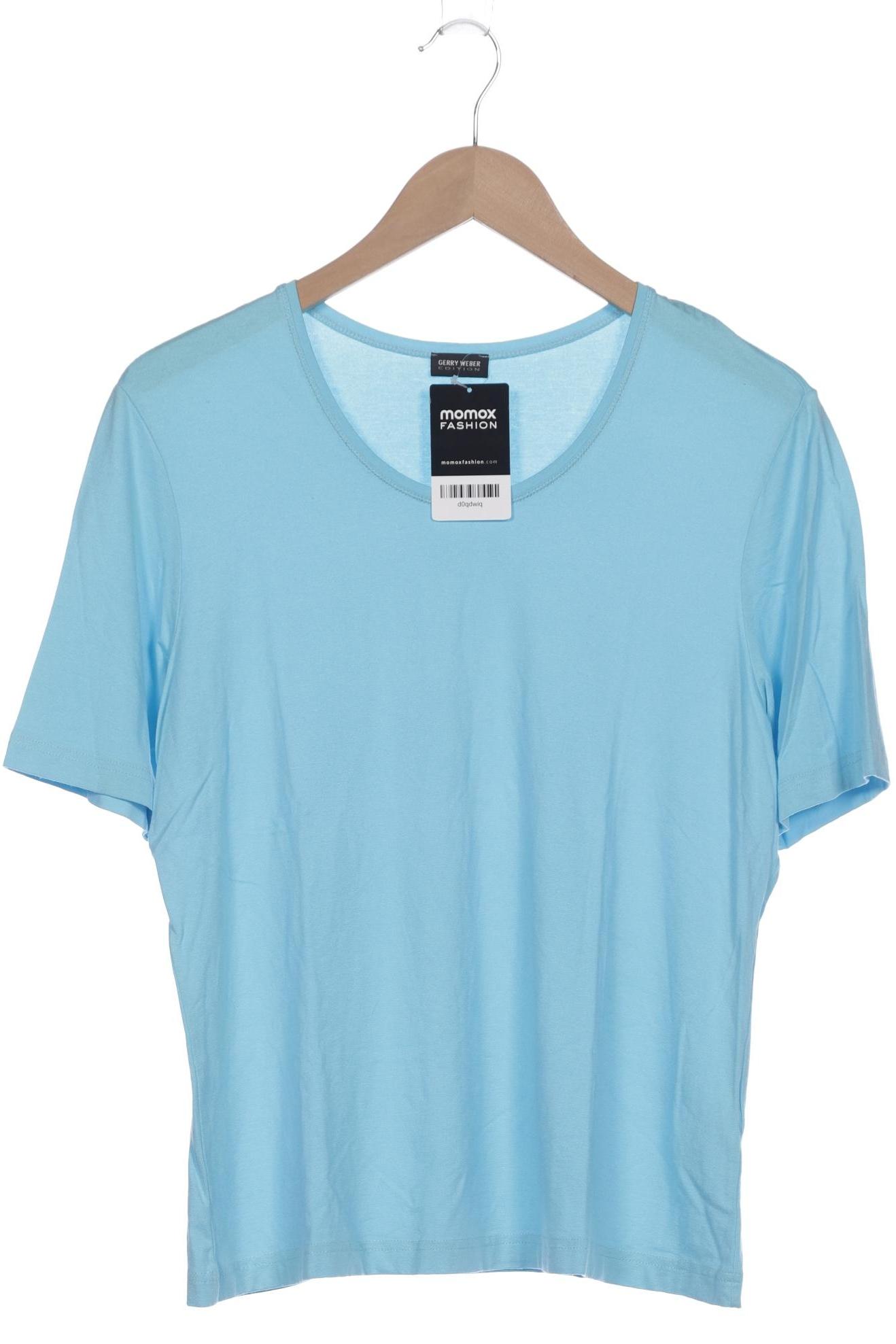 

Gerry Weber Damen T-Shirt, blau, Gr. 42