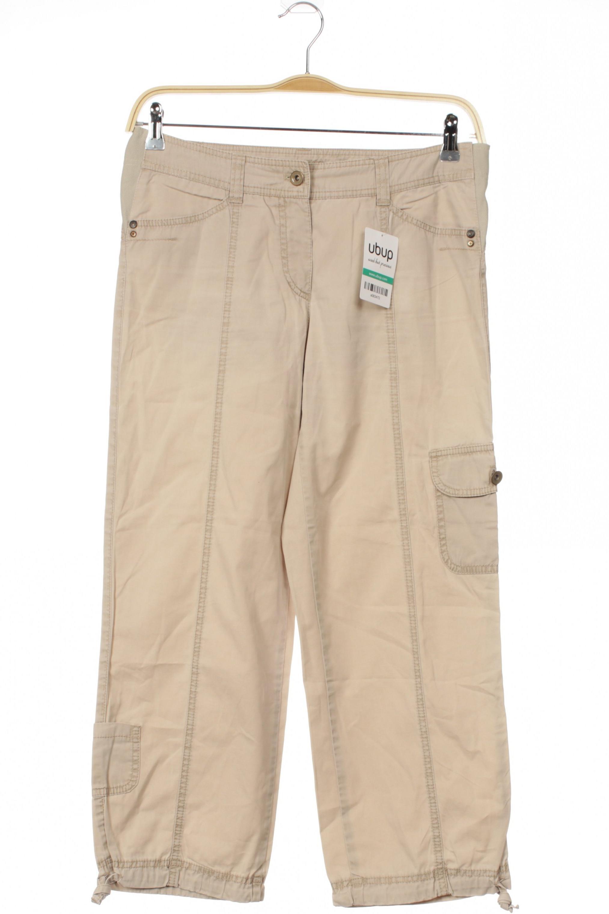 

Gerry Weber Damen Stoffhose, beige, Gr. 36