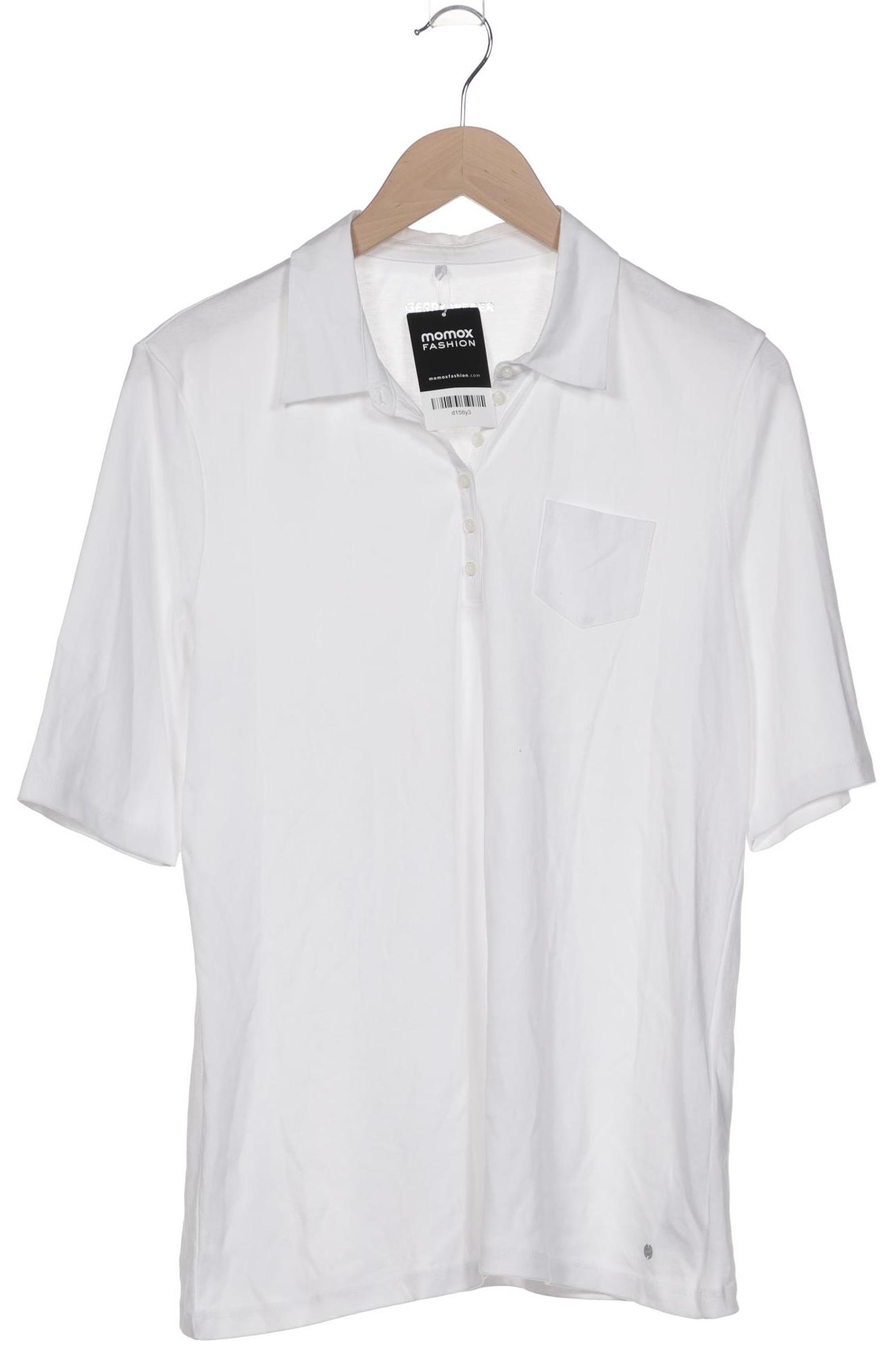 

Gerry Weber Damen Poloshirt, weiß, Gr. 44