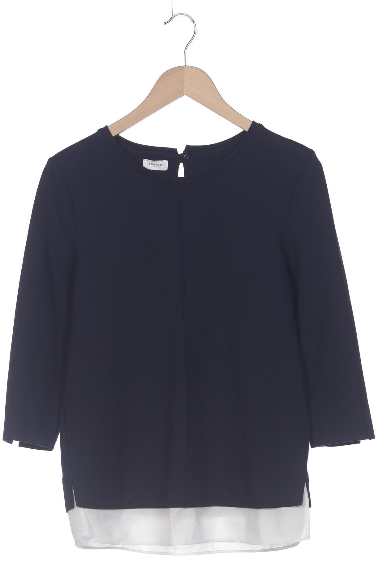

Gerry Weber Damen Langarmshirt, marineblau, Gr. 38