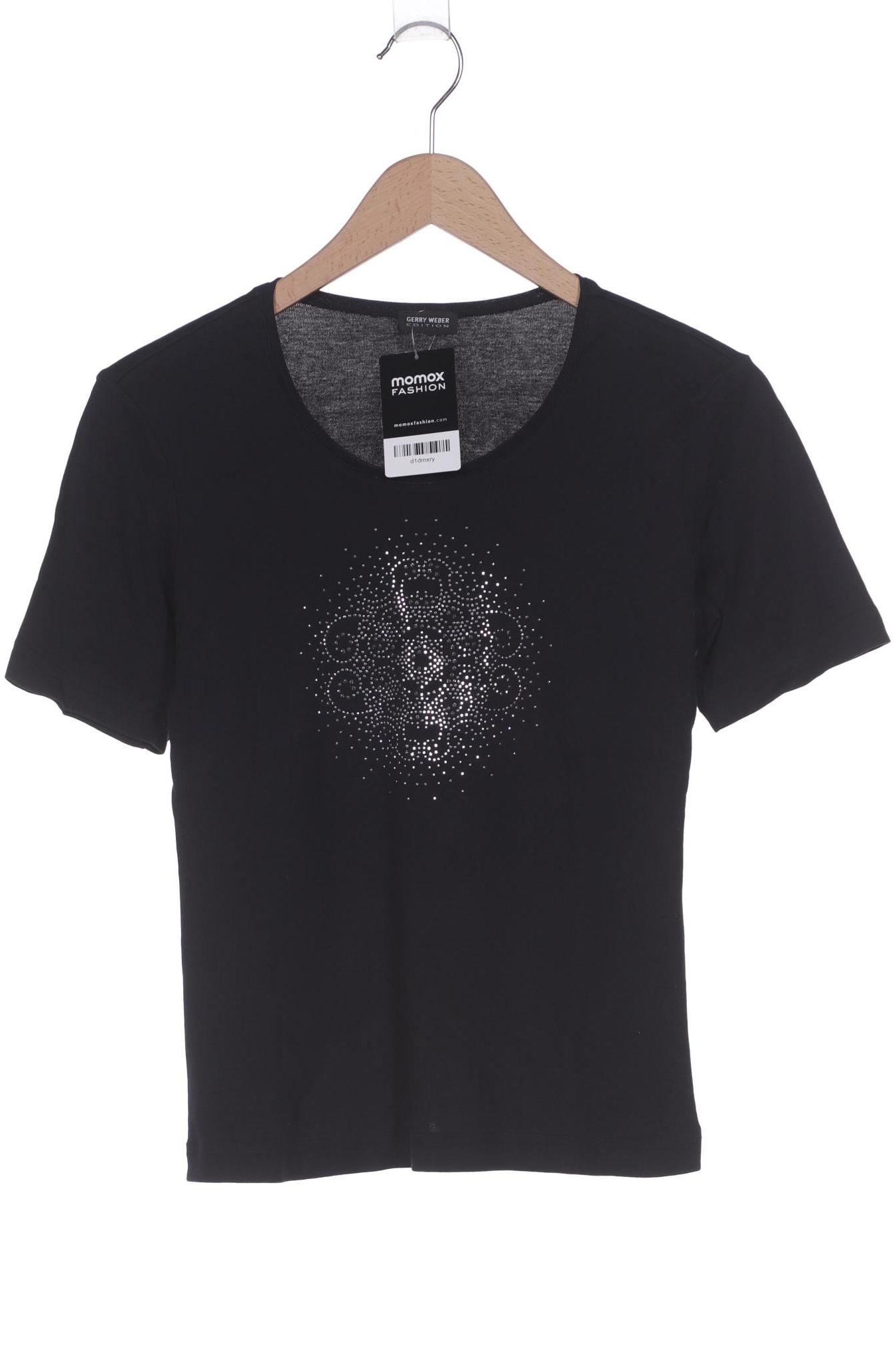 

Gerry Weber Damen T-Shirt, schwarz, Gr. 34